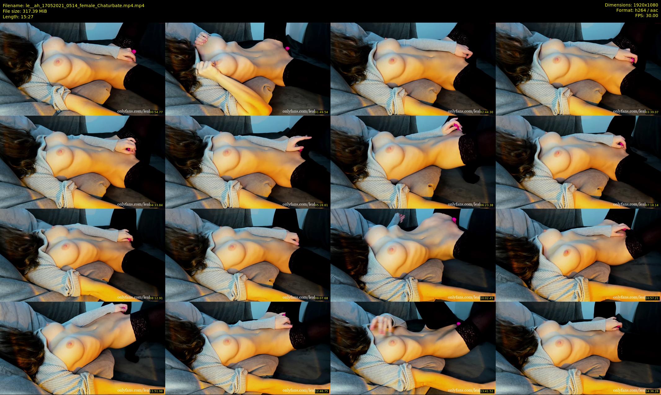 le__ah — 16 minute Chaturbate female cam show recording, 1080p, May 17, 2021