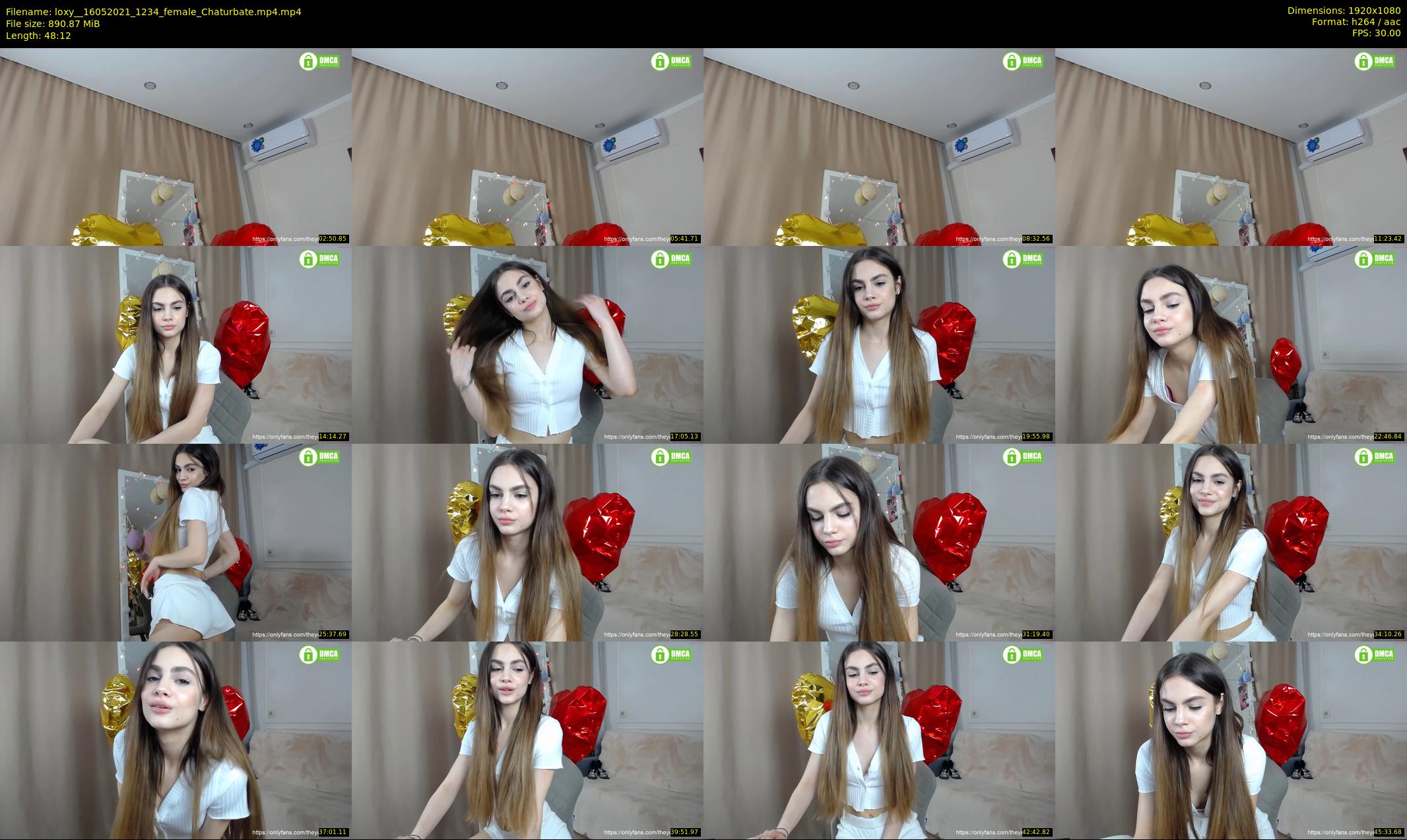 loxy_ — 49 minute Chaturbate female cam show recording, 1080p, May 16, 2021