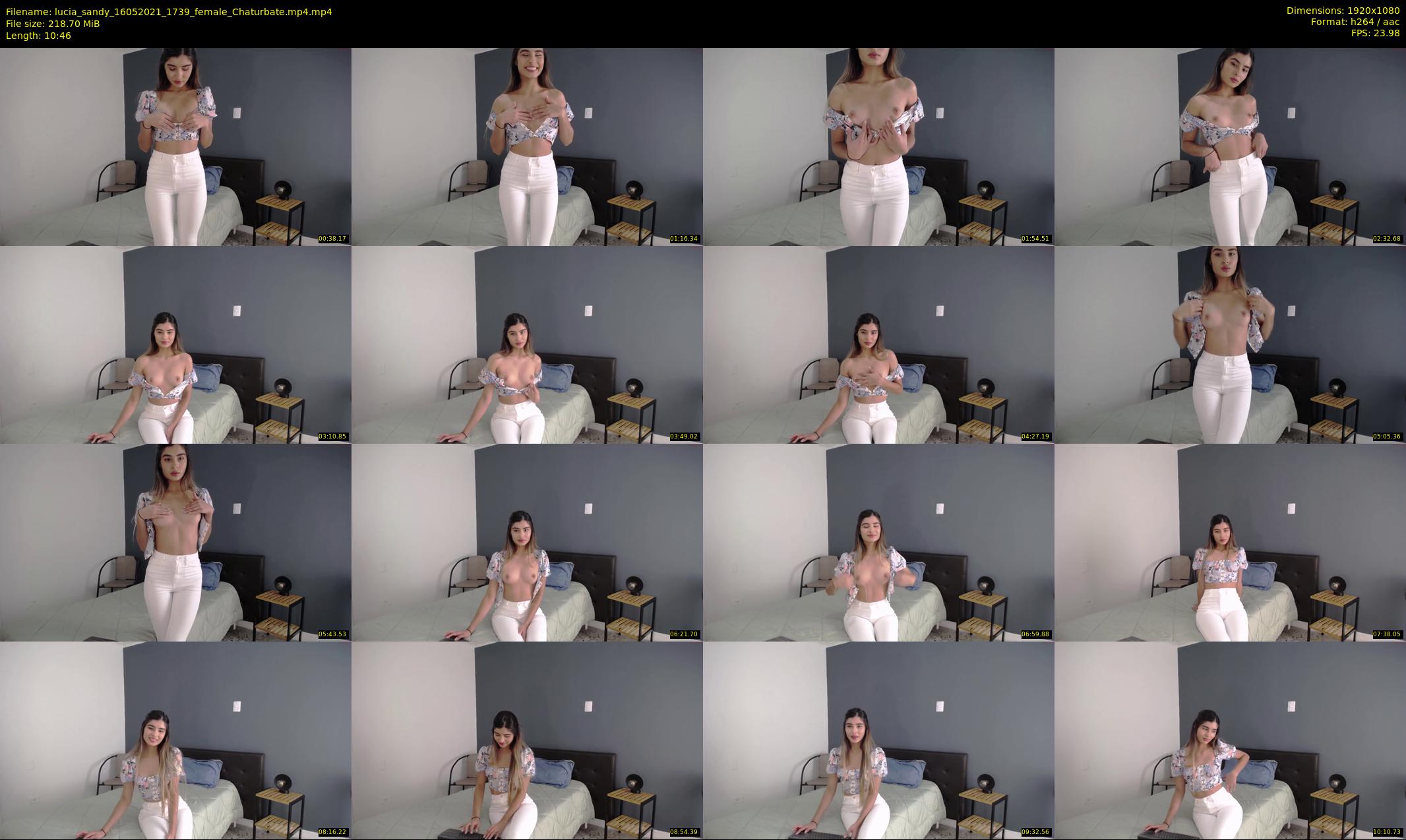 lucia_sandy — 11 minute Chaturbate female cam show recording, 1080p, May 16, 2021