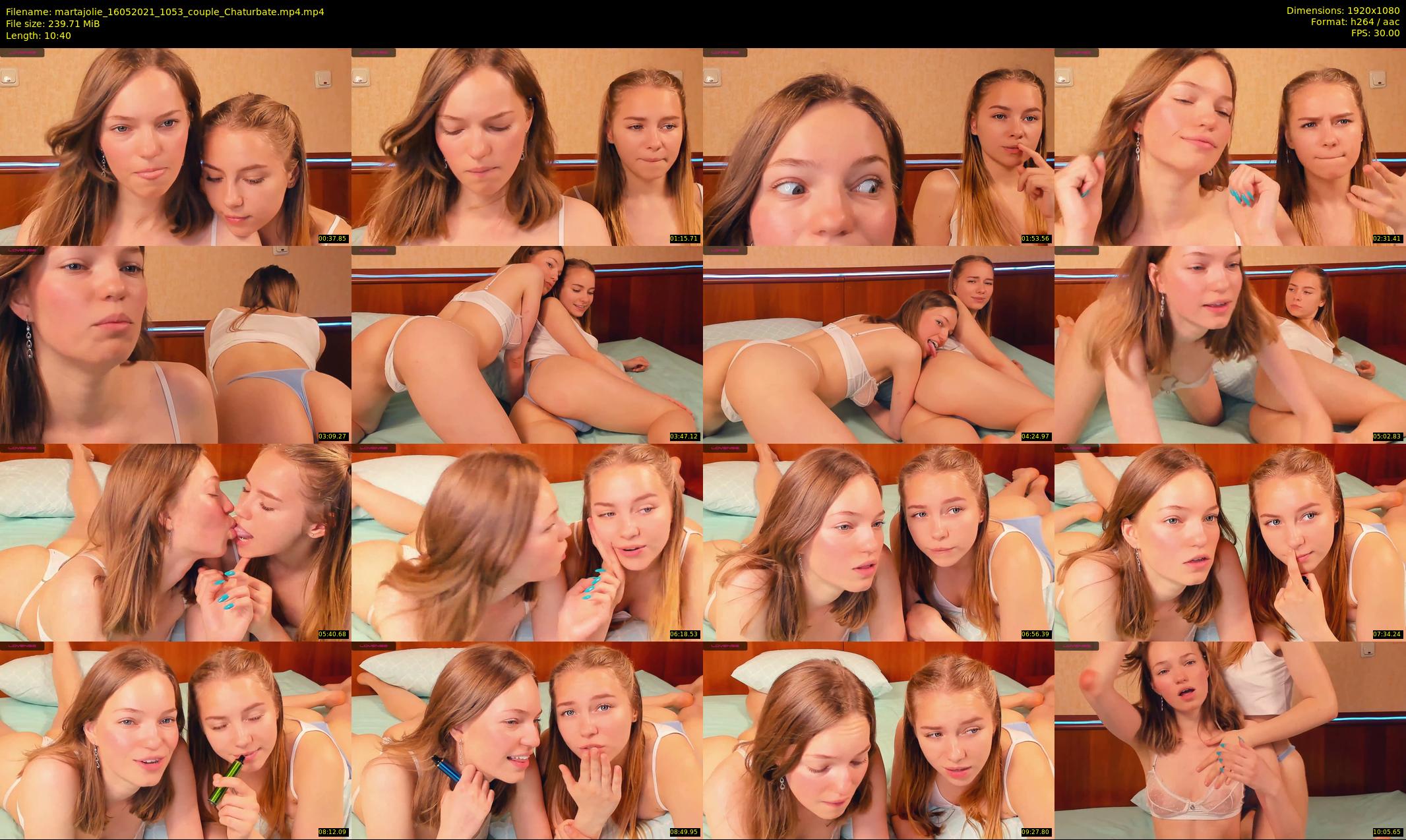 martajolie — 11 minute Chaturbate female cam show recording, 1080p, May 16, 2021