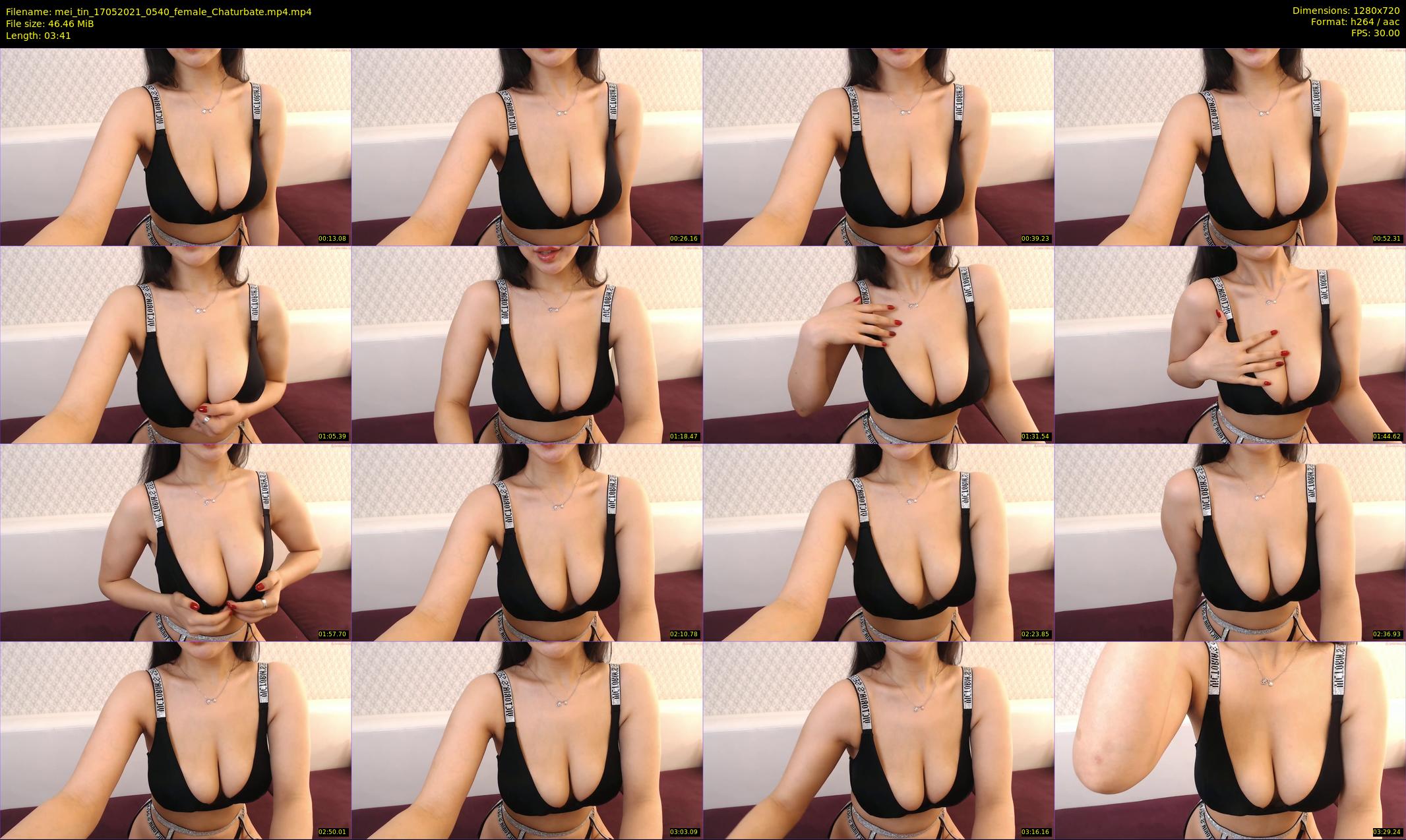 mei_tin — 4 minute Chaturbate female cam show recording, 720p, May 17, 2021
