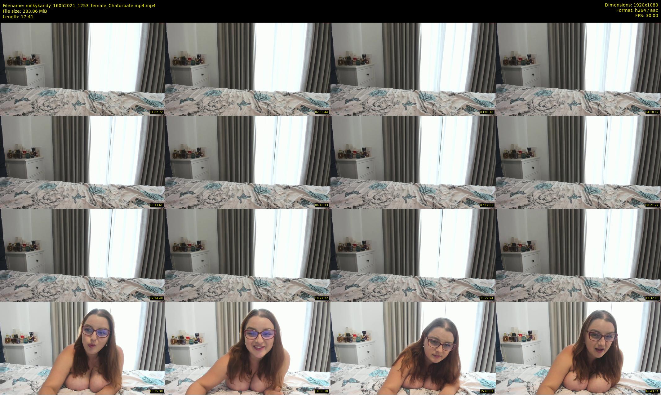 milkykandy — 18 minute Chaturbate female cam show recording, 1080p, May 16, 2021