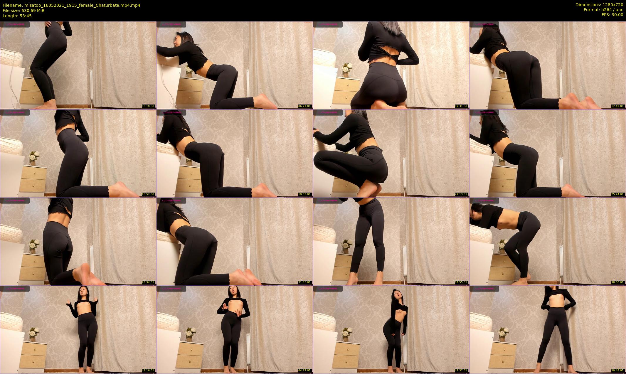 misatoo — 54 minute Chaturbate female cam show recording, 720p, May 16, 2021