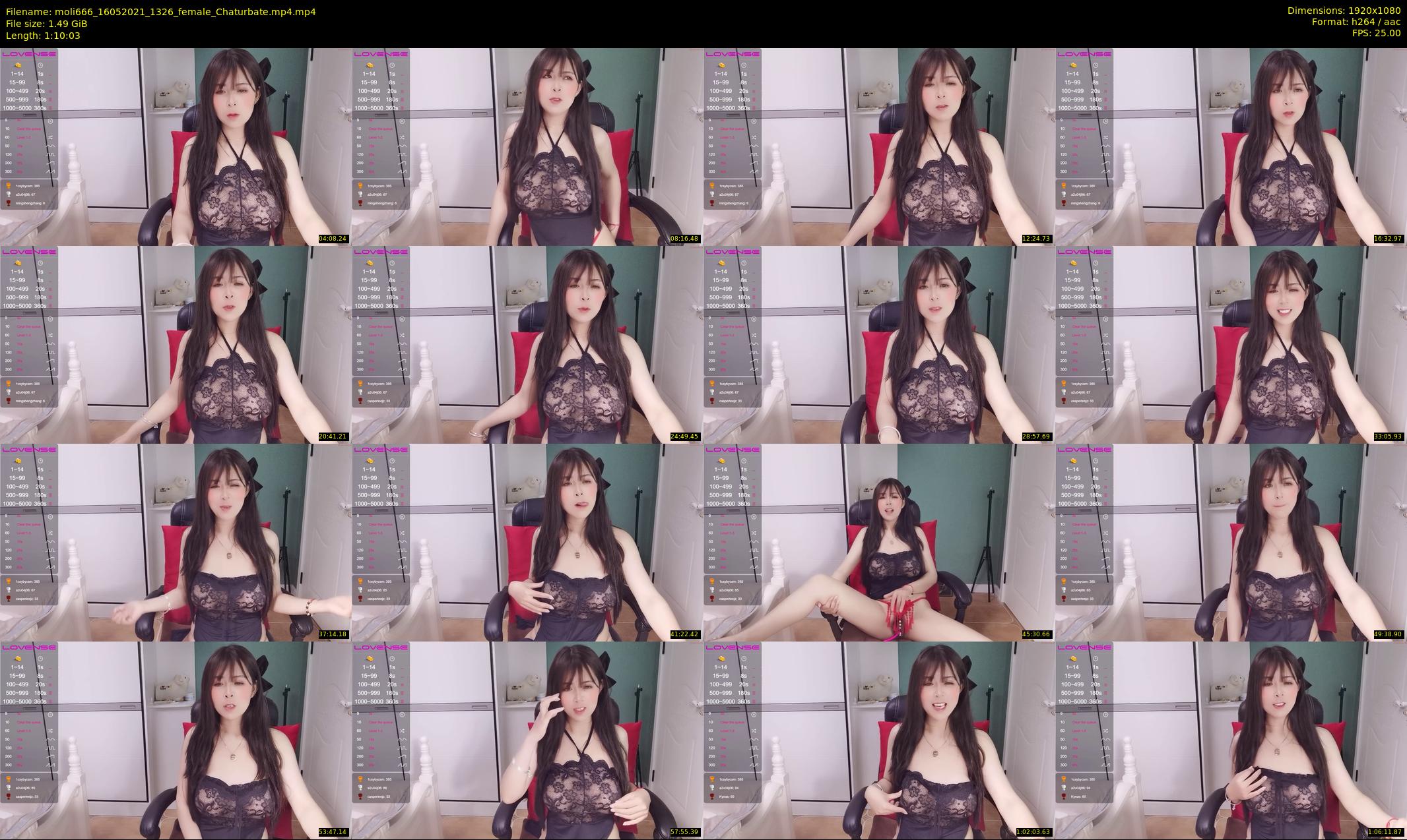 moli666 — 71 minute Chaturbate female cam show recording, 1080p, May 16, 2021