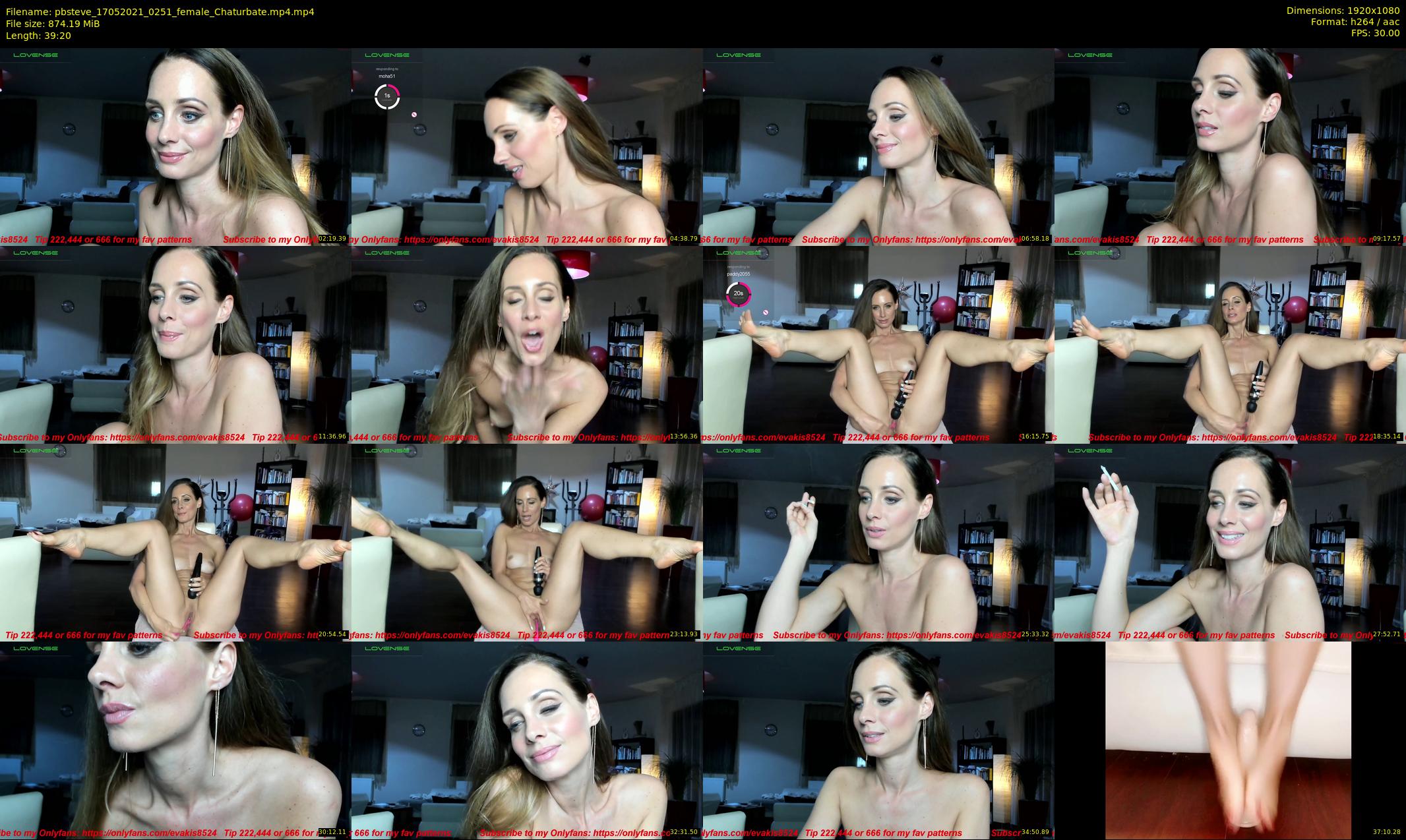 pbsteve — 40 minute Chaturbate couple cam show recording, 1080p, May 17, 2021