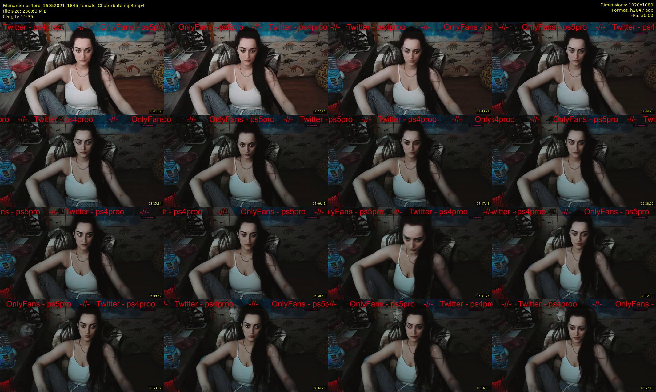 ps4pro — 12 minute Chaturbate female cam show recording, 1080p, May 16, 2021