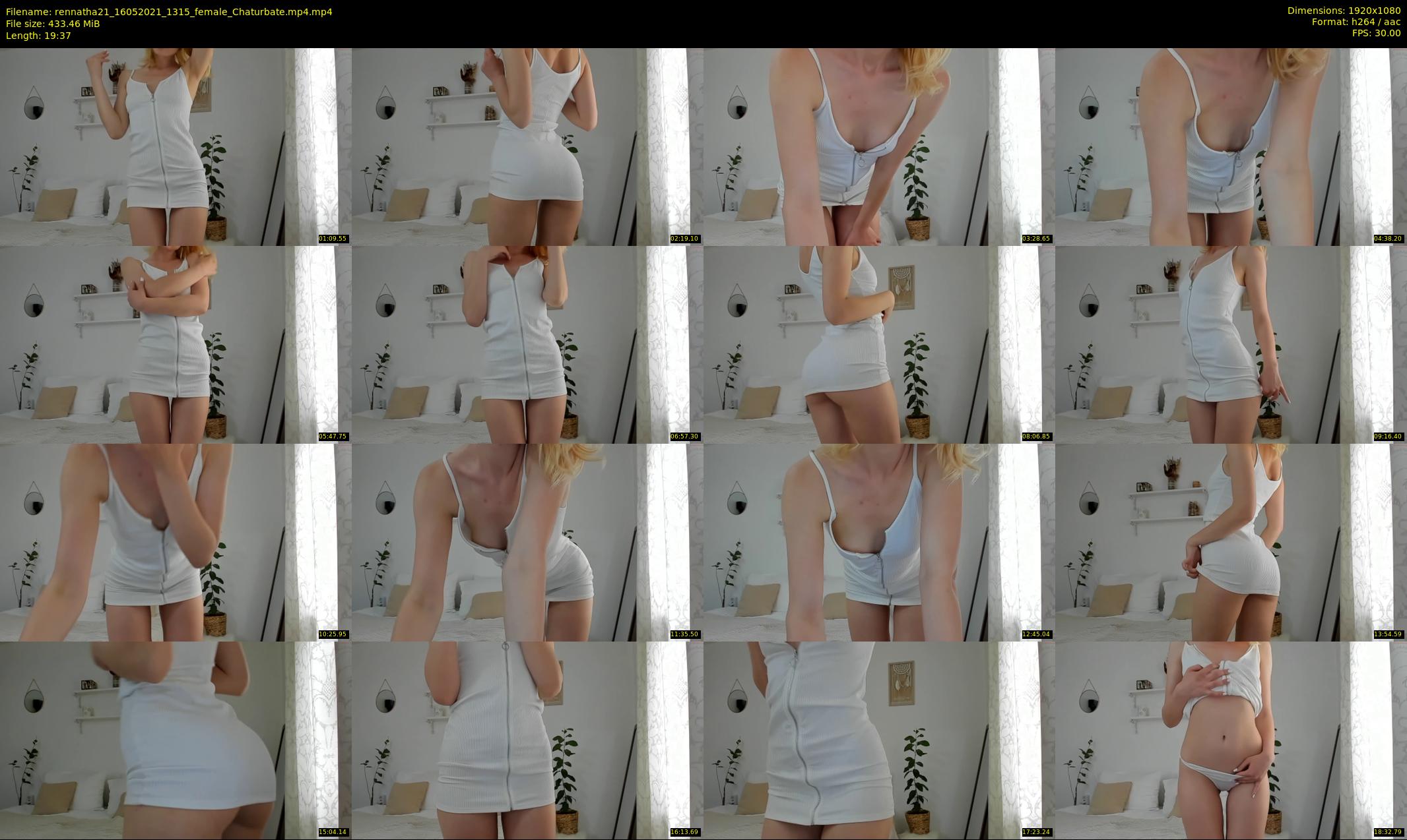 rennatha21 — 20 minute Chaturbate female cam show recording, 1080p, May 16, 2021