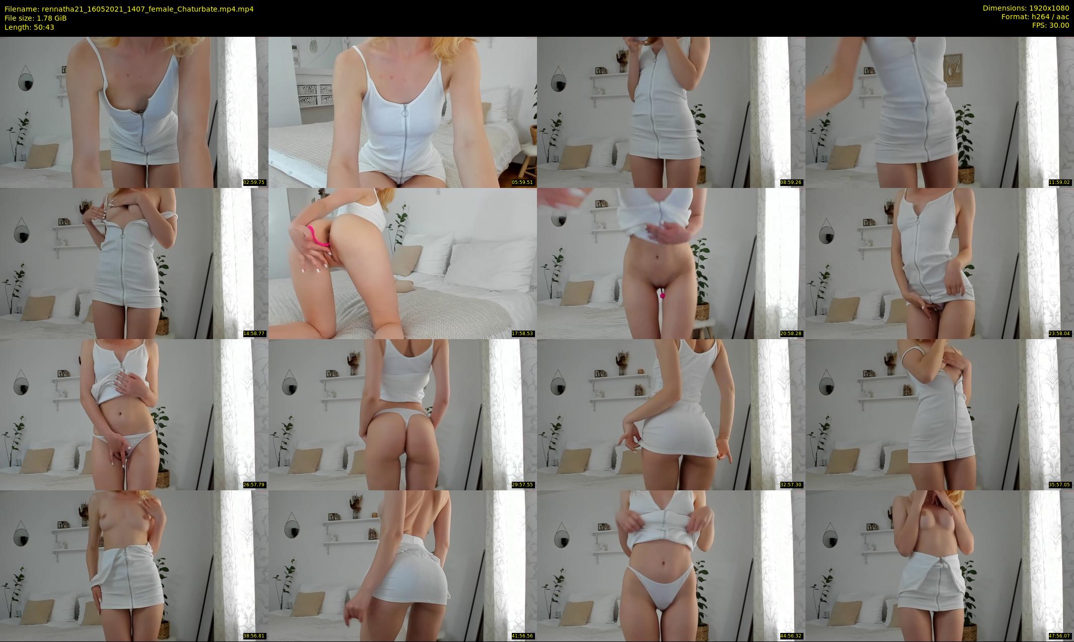 rennatha21 — 51 minute Chaturbate female cam show recording, 1080p, May 16, 2021