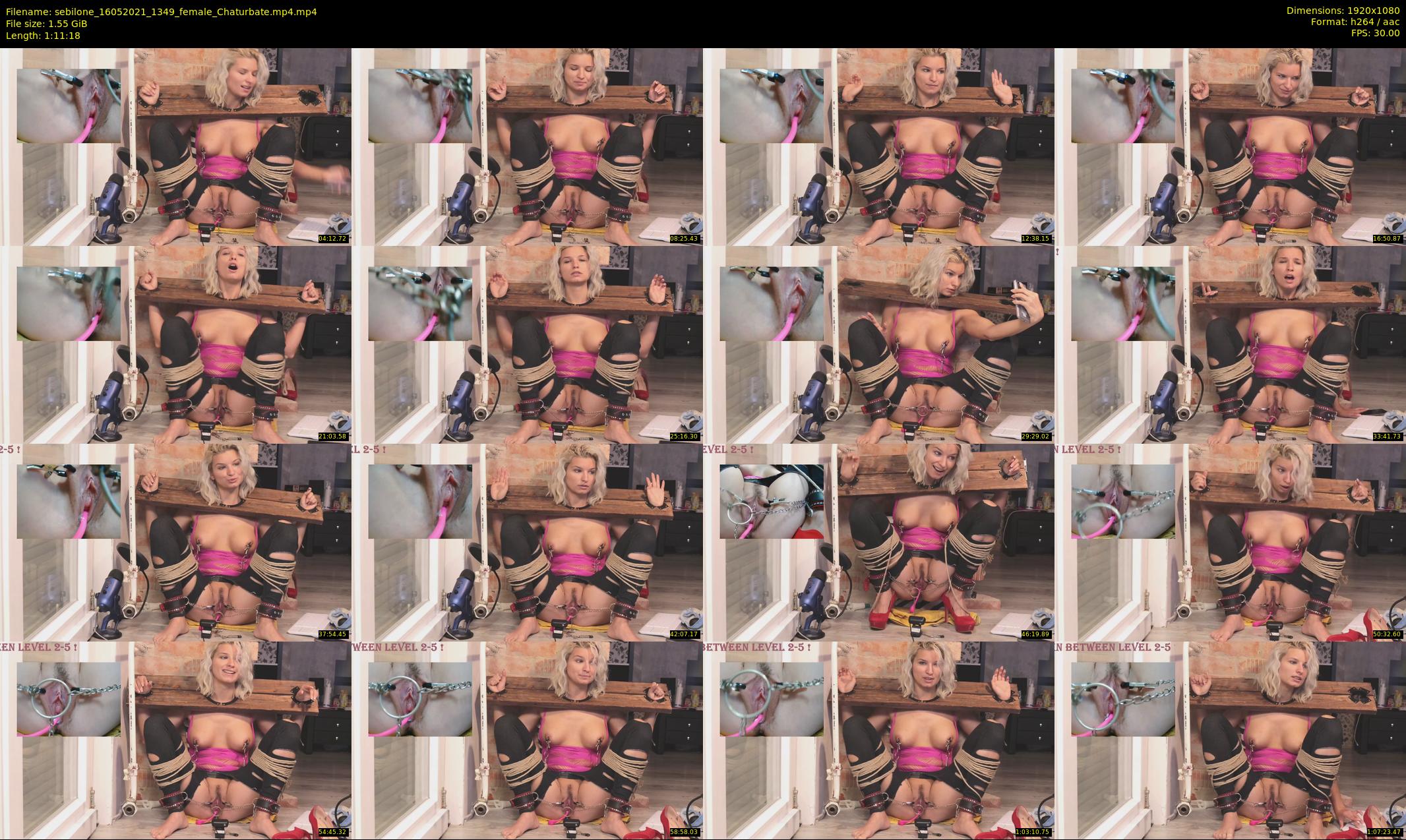 sebilone — 72 minute Chaturbate couple cam show recording, 1080p, May 16, 2021