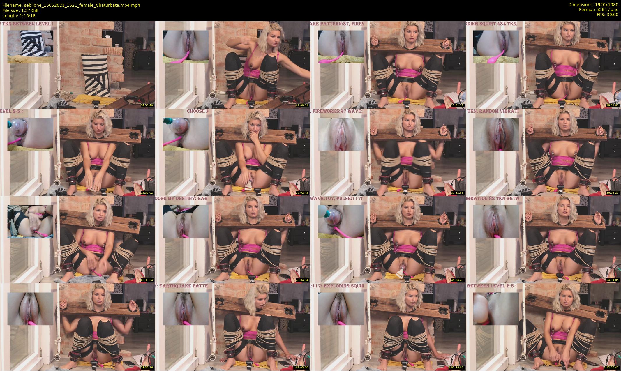 sebilone — 77 minute Chaturbate couple cam show recording, 1080p, May 16, 2021