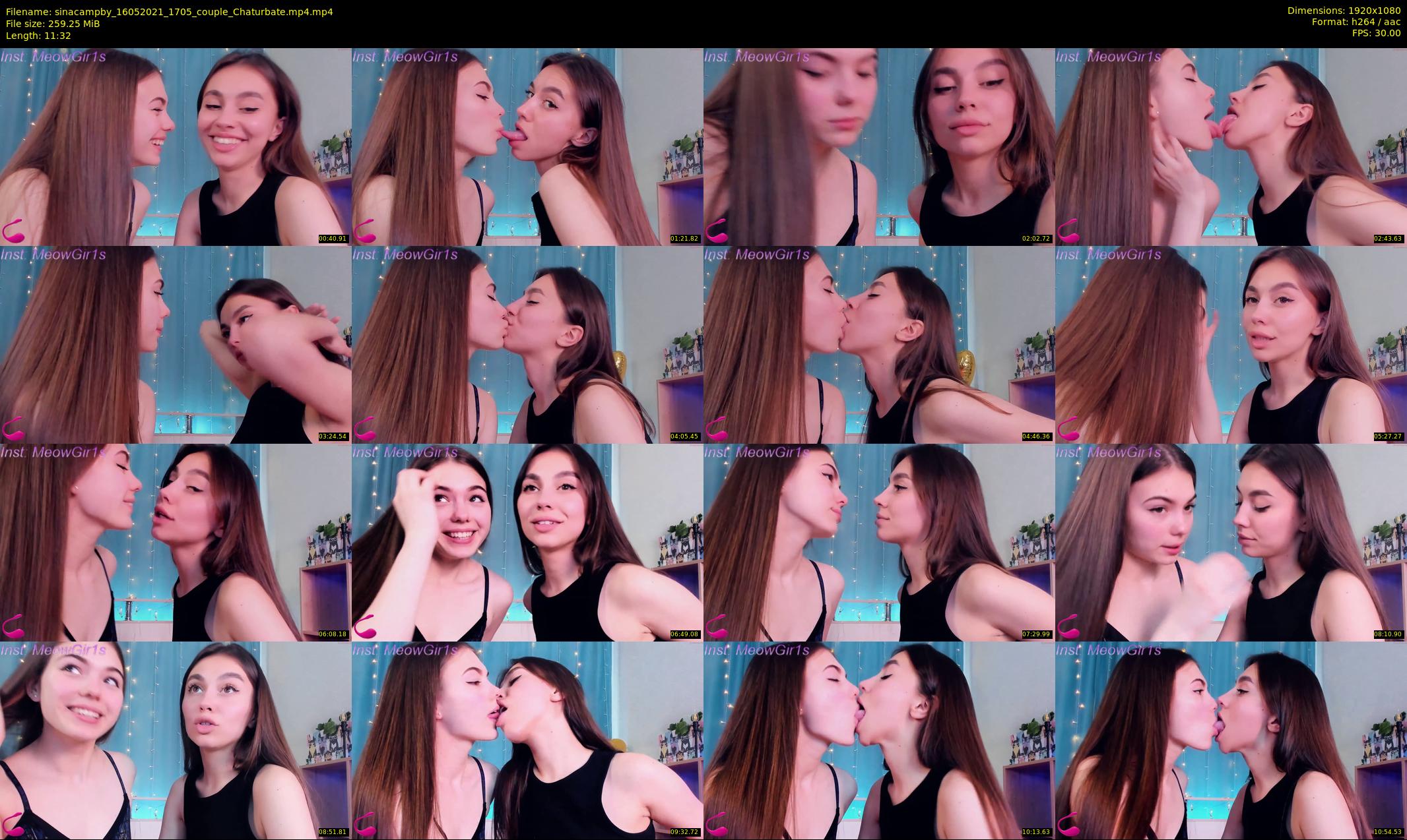 sinacampby — 12 minute Chaturbate couple cam show recording, 1080p, May 16, 2021