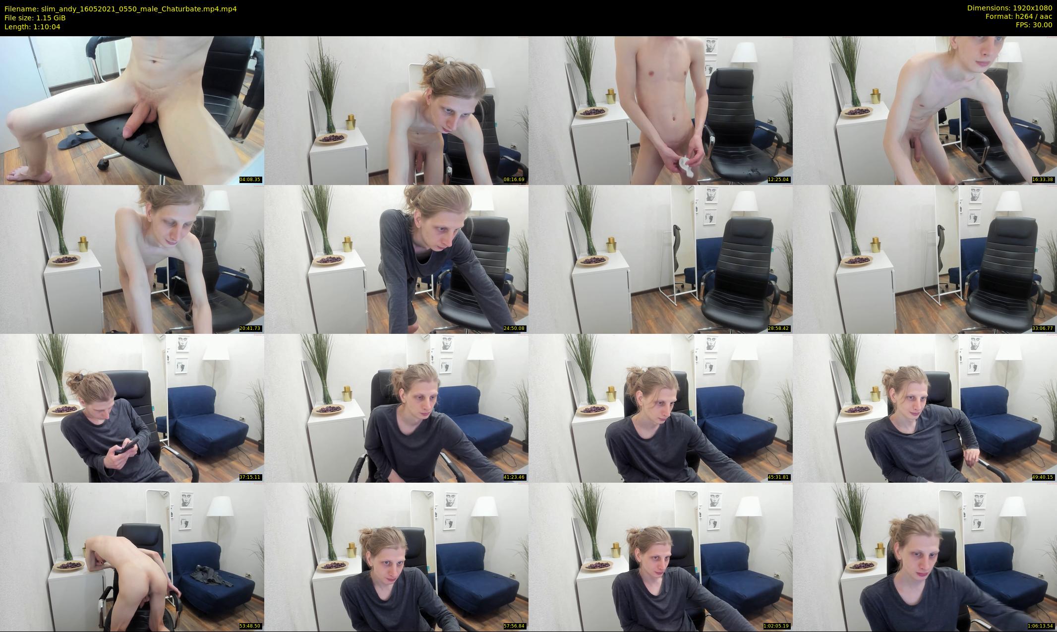 slim_andy — 71 minute Chaturbate male cam show recording, 1080p, May 16, 2021