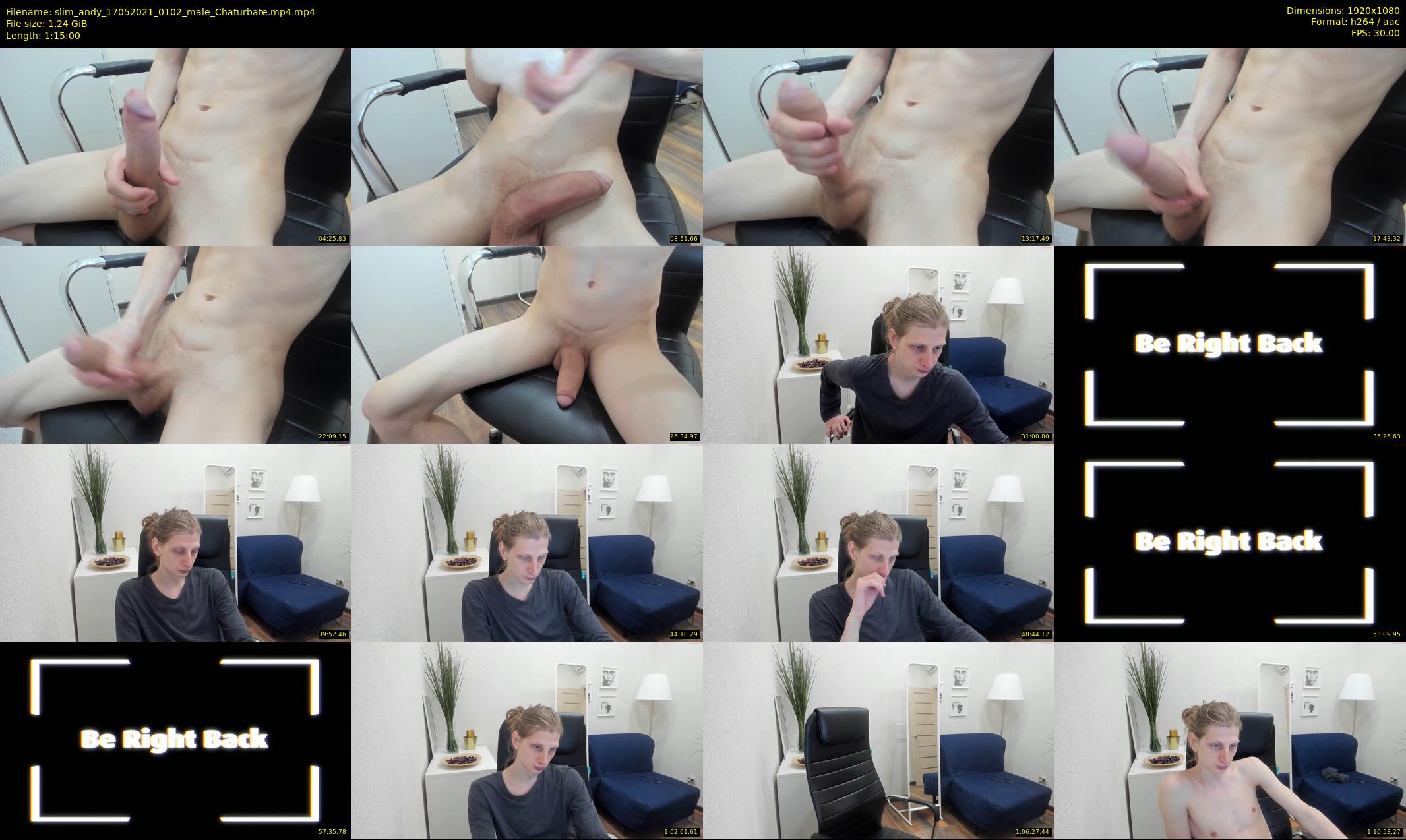 slim_andy — 75 minute Chaturbate male cam show recording, 1080p, May 17, 2021
