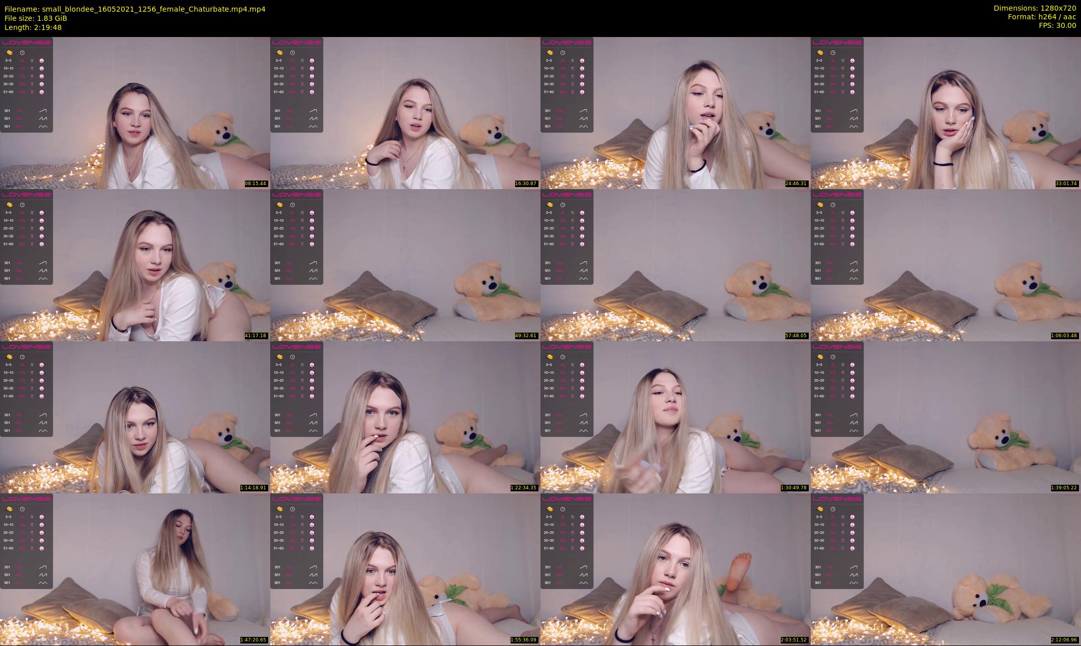 small_blondee — 140 minute Chaturbate female cam show recording, 720p, May 16, 2021