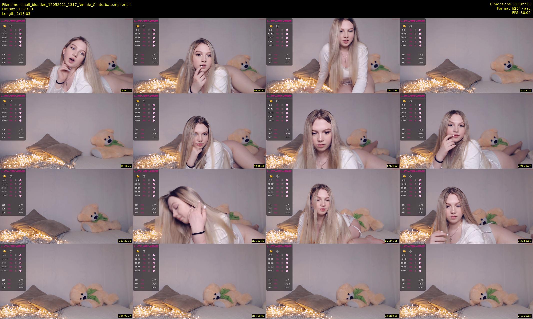 small_blondee — 139 minute Chaturbate female cam show recording, 720p, May 16, 2021