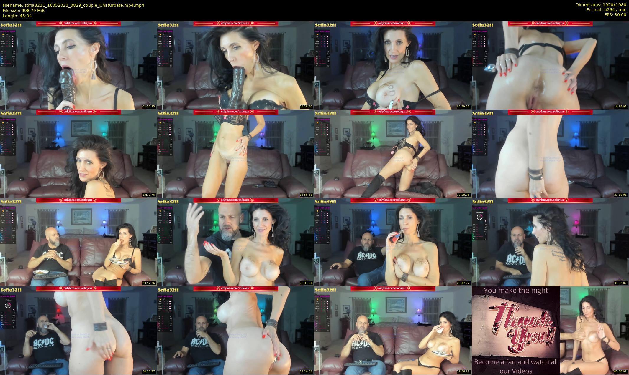 sofia3211 — 46 minute Chaturbate couple cam show recording, 1080p, May 16, 2021
