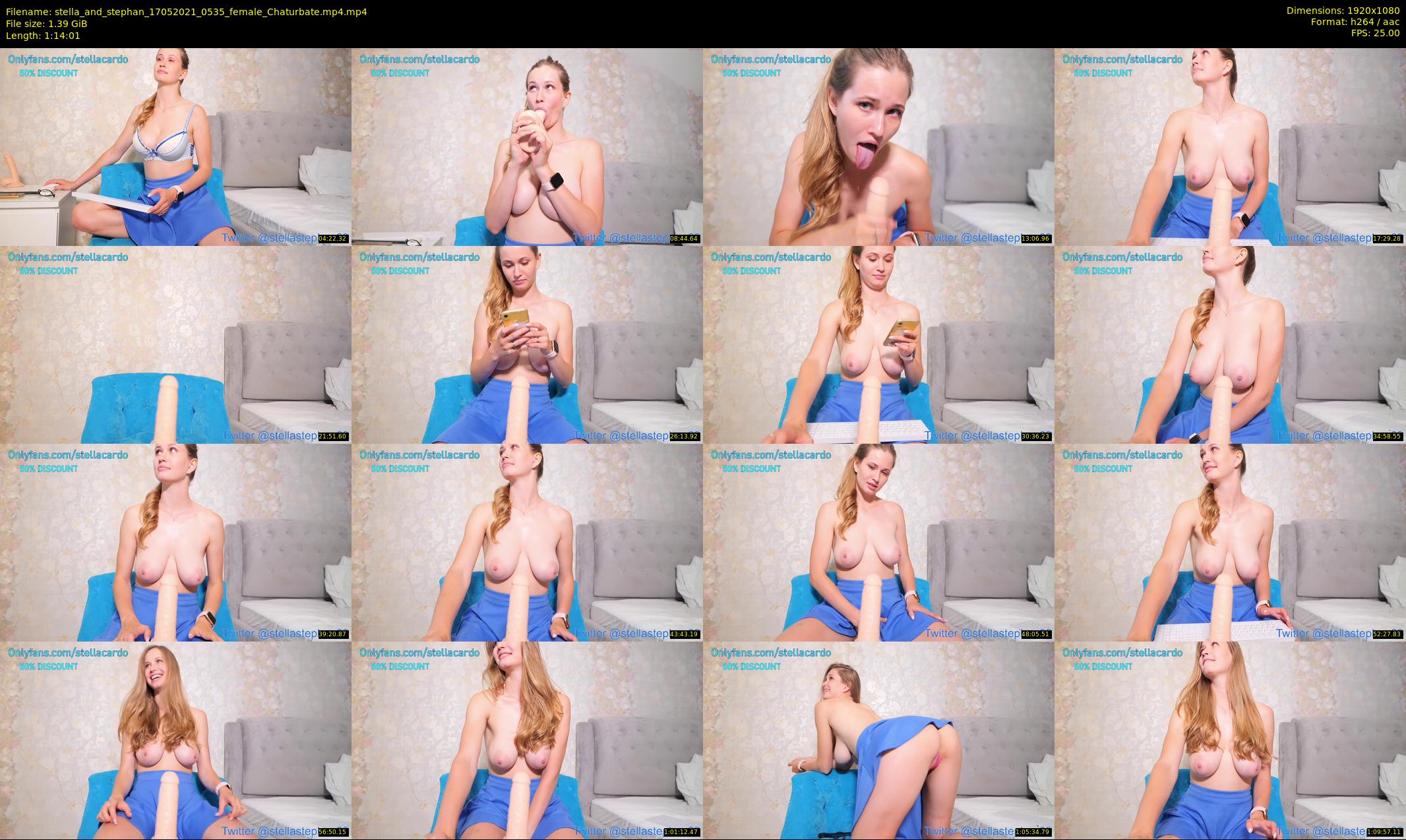 stella_and_stephan — 75 minute Chaturbate couple cam show recording, 1080p, May 17, 2021