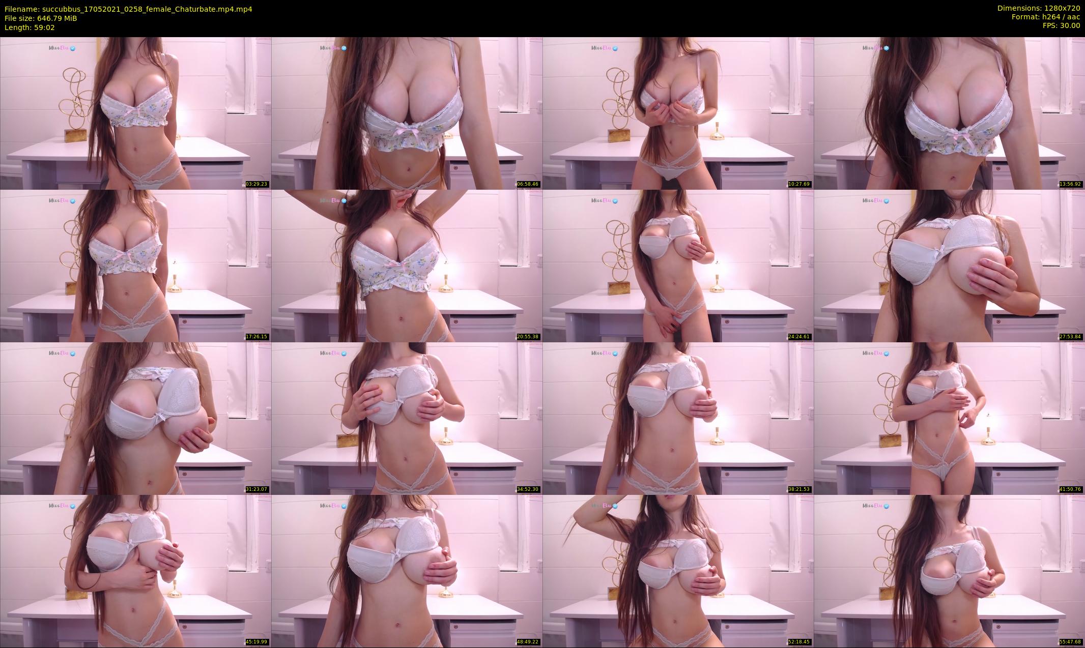 succubbus — 60 minute Chaturbate female cam show recording, 720p, May 17, 2021
