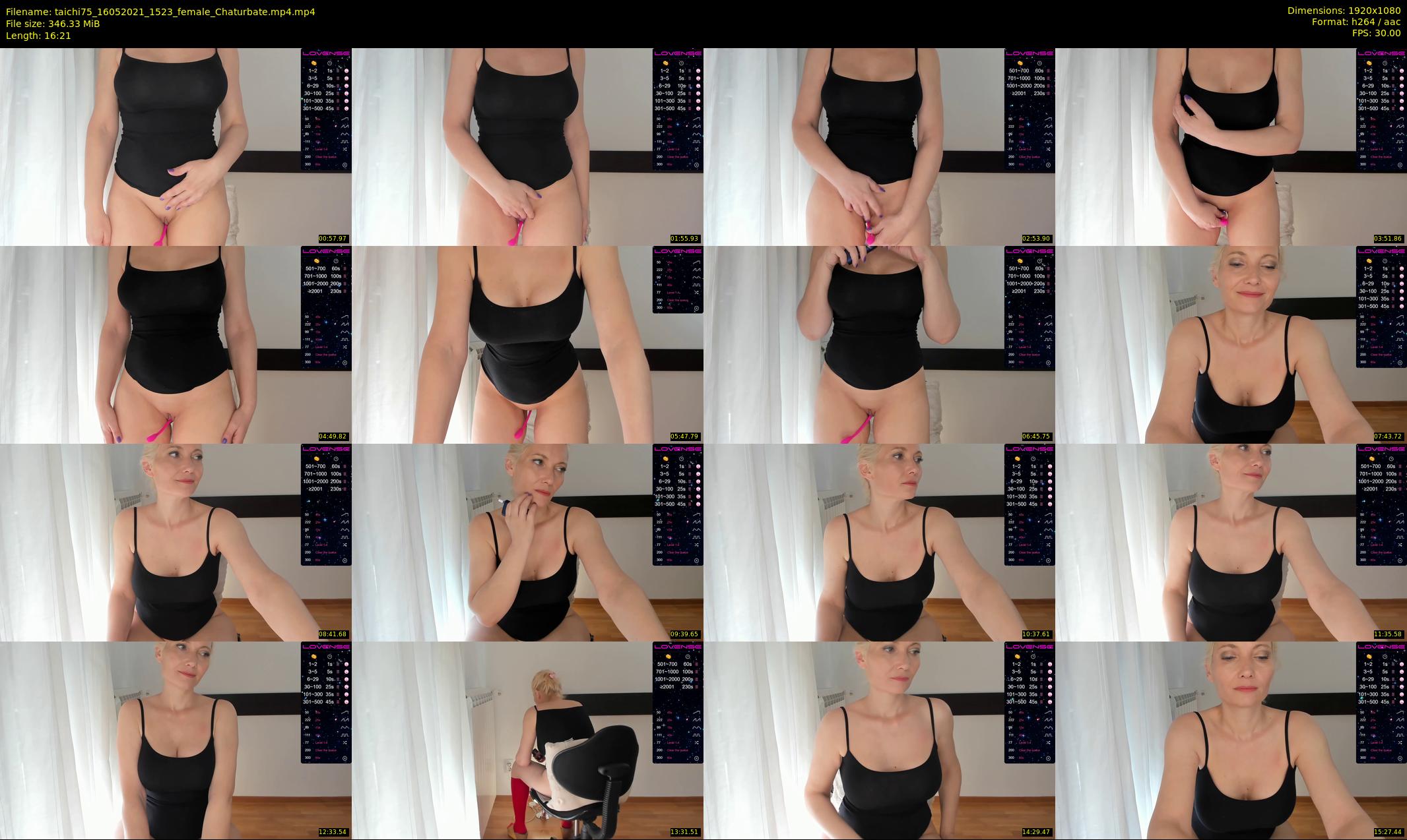 taichi75 — 17 minute Chaturbate female cam show recording, 1080p, May 16, 2021