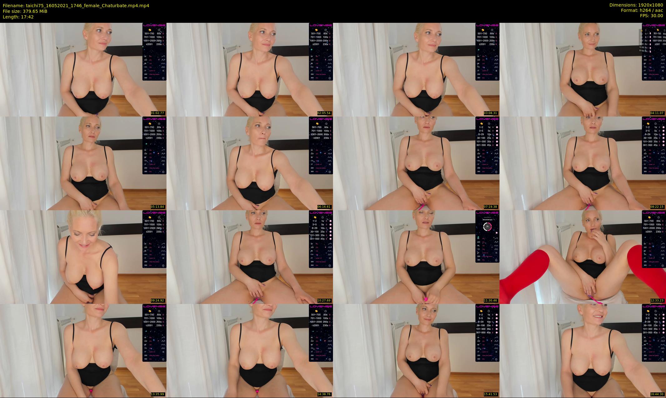 taichi75 — 18 minute Chaturbate female cam show recording, 1080p, May 16, 2021