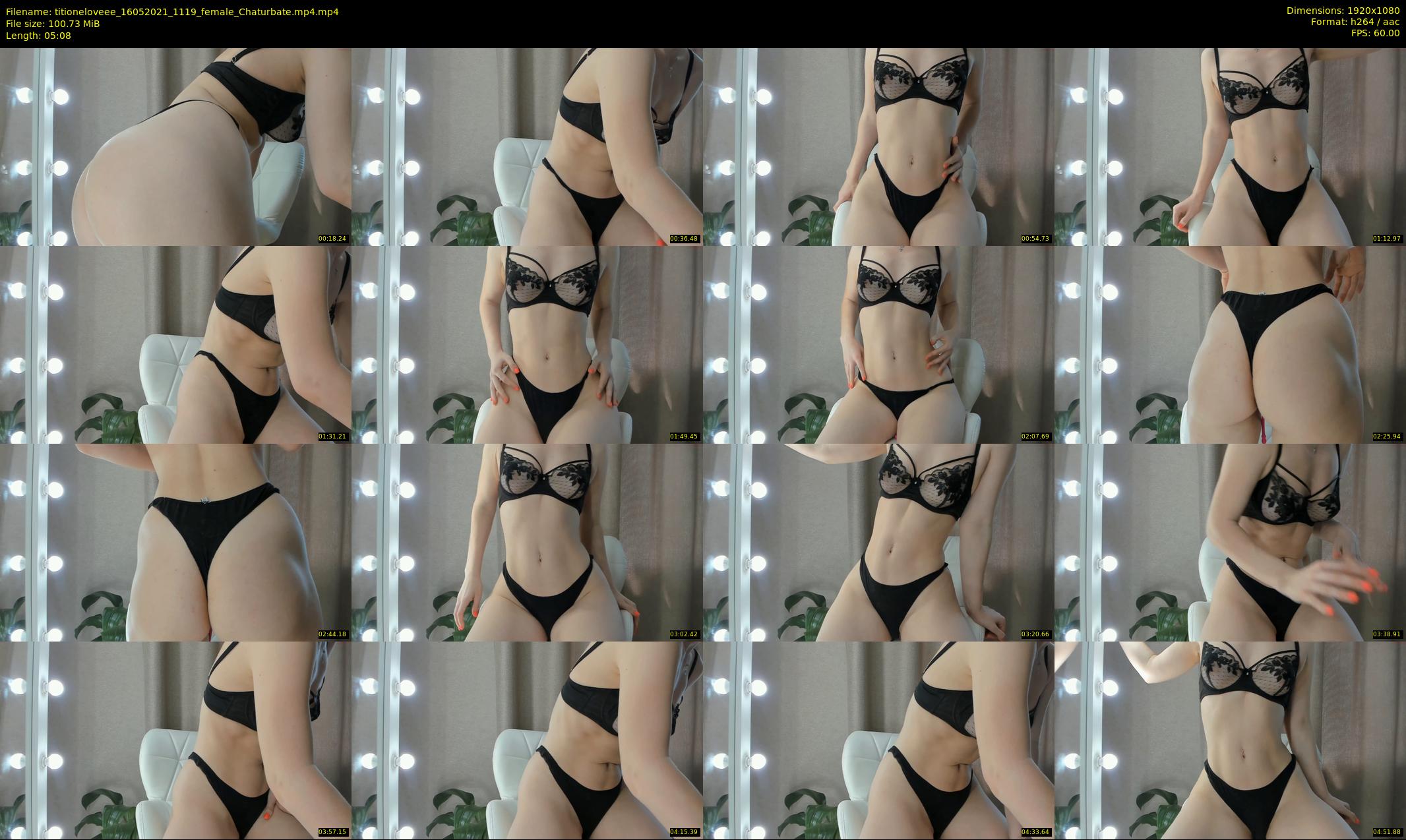titioneloveee — 6 minute Chaturbate female cam show recording, 1080p, May 16, 2021