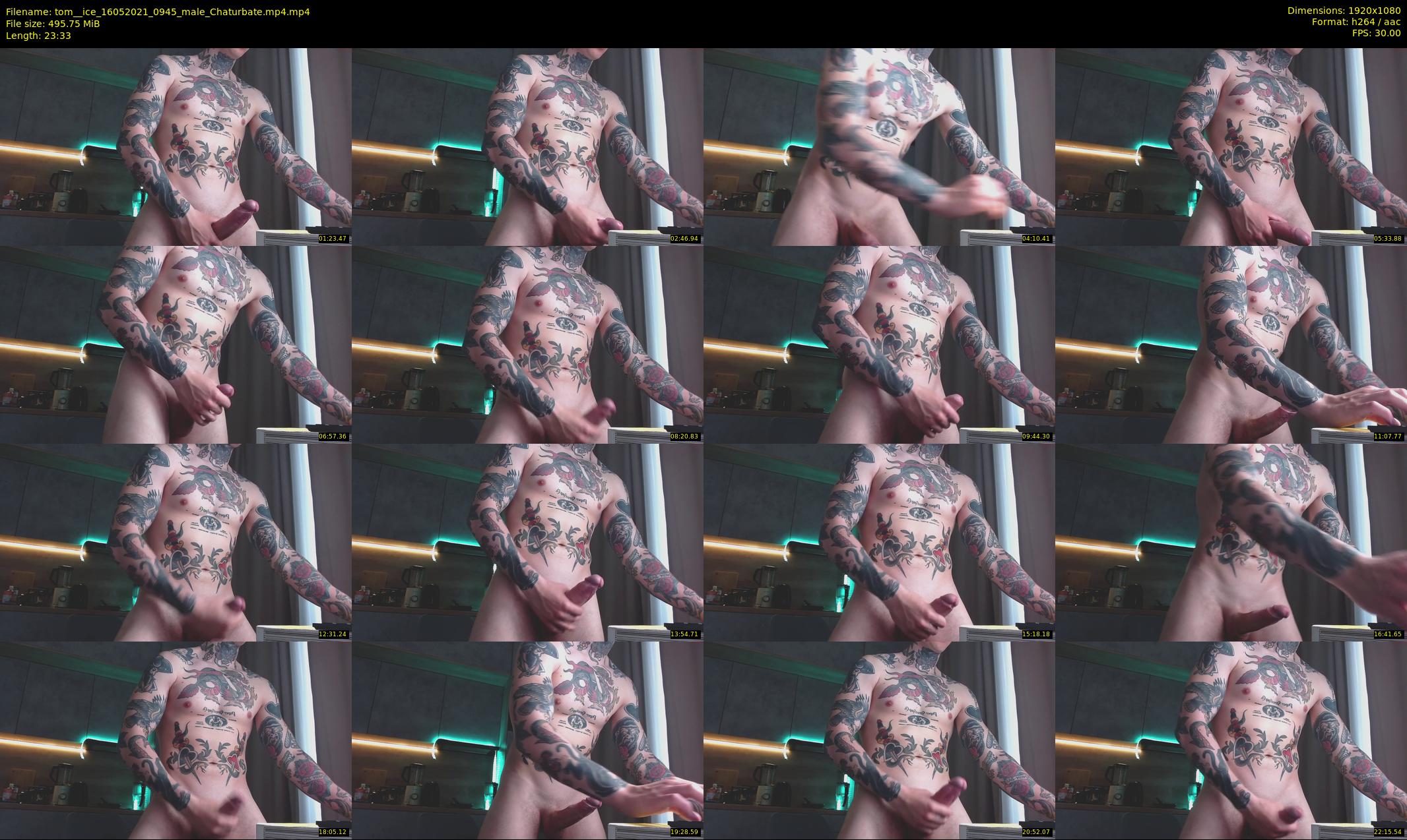 tom__ice — 24 minute Chaturbate male cam show recording, 1080p, May 16, 2021