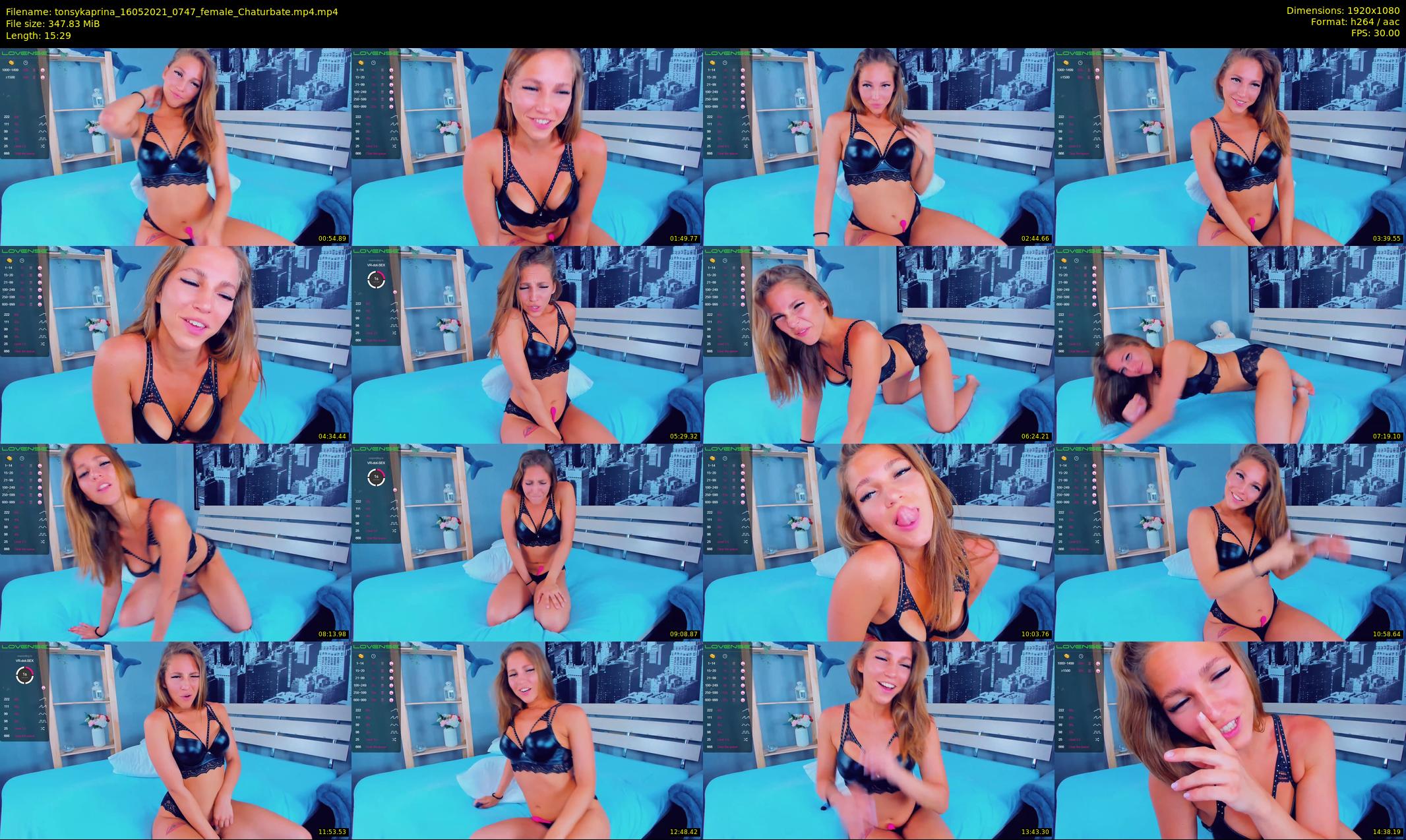 tonsykaprina — 16 minute Chaturbate couple cam show recording, 1080p, May 16, 2021