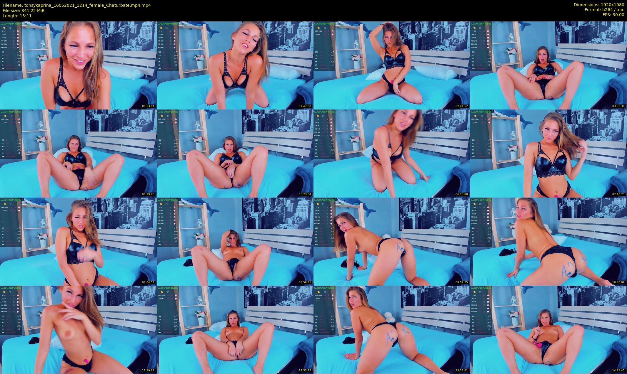 tonsykaprina — 16 minute Chaturbate couple cam show recording, 1080p, May 16, 2021