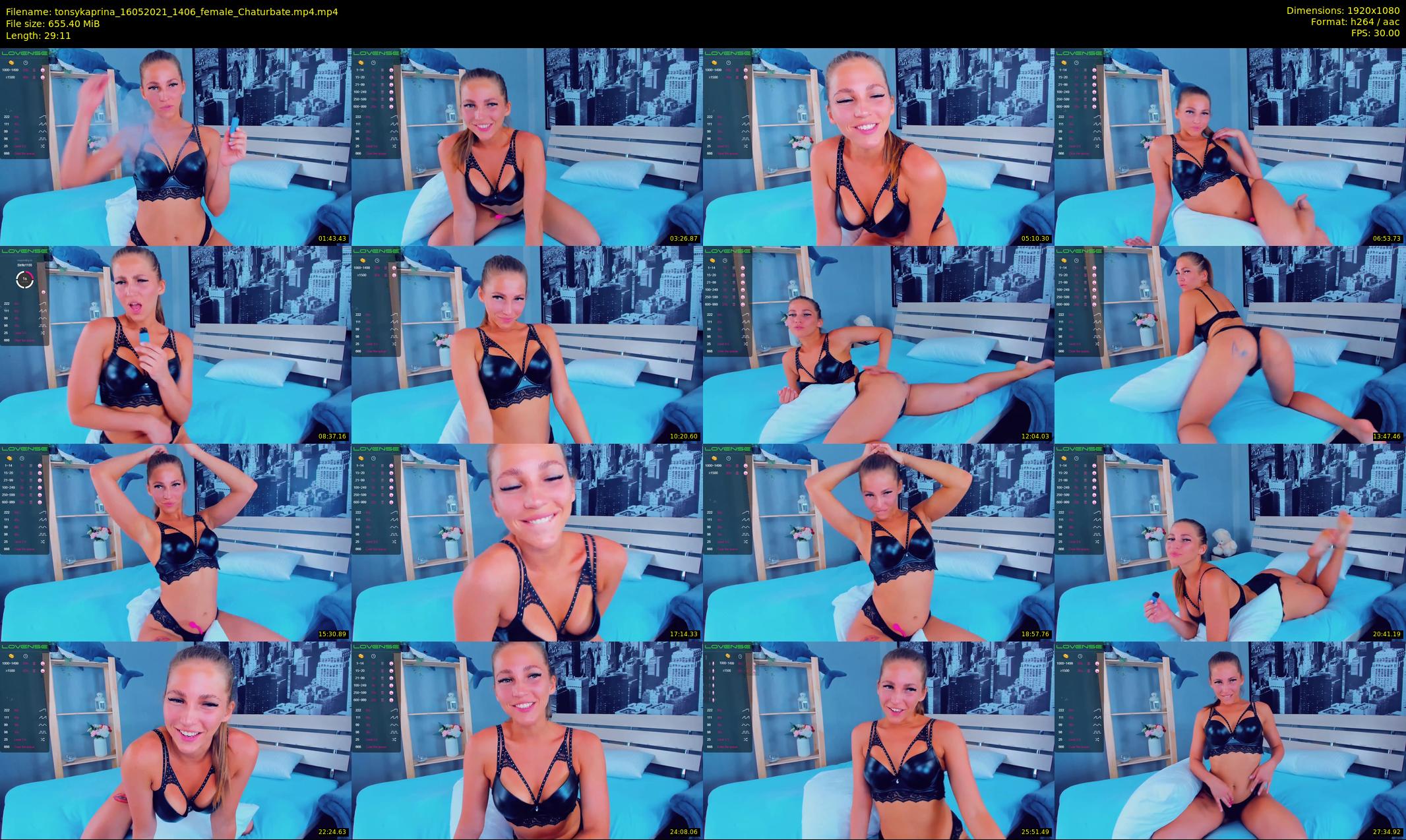 tonsykaprina — 30 minute Chaturbate couple cam show recording, 1080p, May 16, 2021