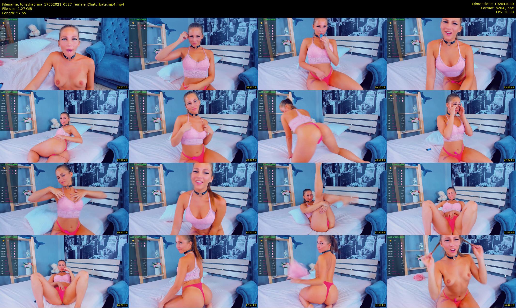 tonsykaprina — 58 minute Chaturbate couple cam show recording, 1080p, May 17, 2021