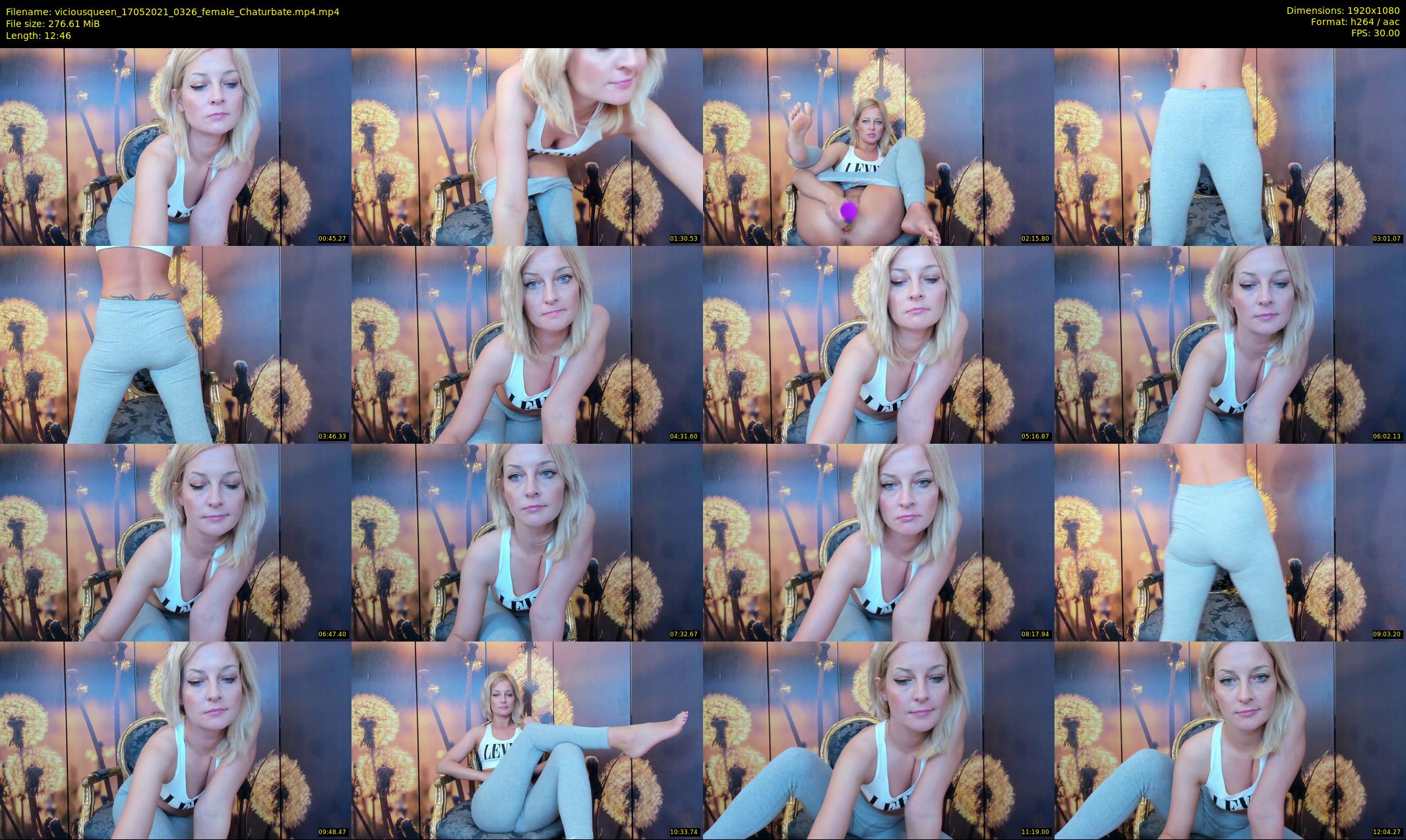 viciousqueen — 13 minute Chaturbate female cam show recording, 1080p, May 17, 2021