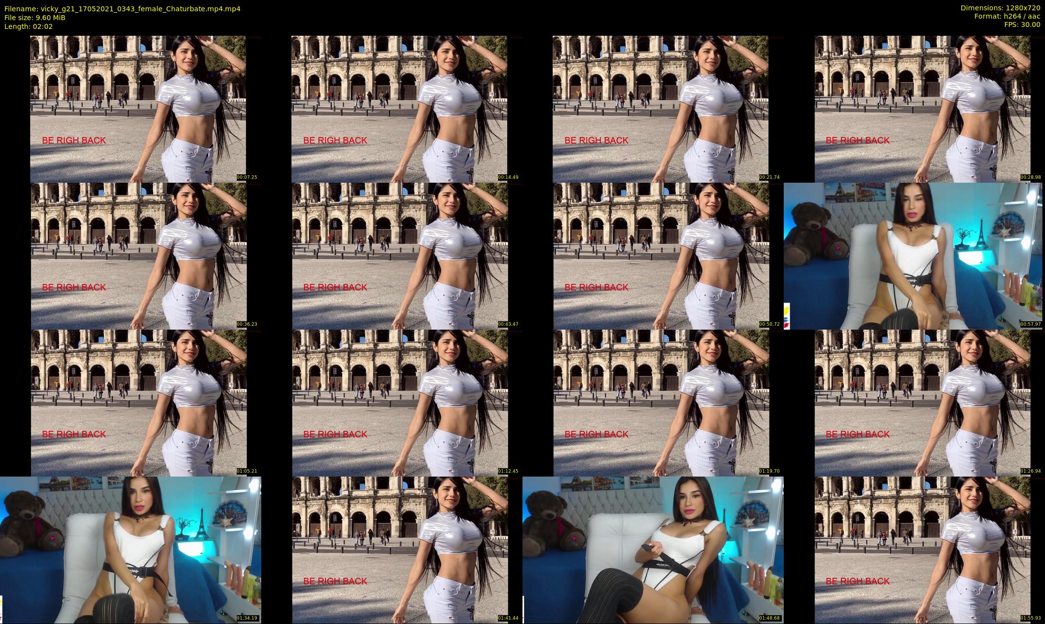 vicky_g21 — 3 minute Chaturbate female cam show recording, 720p, May 17, 2021