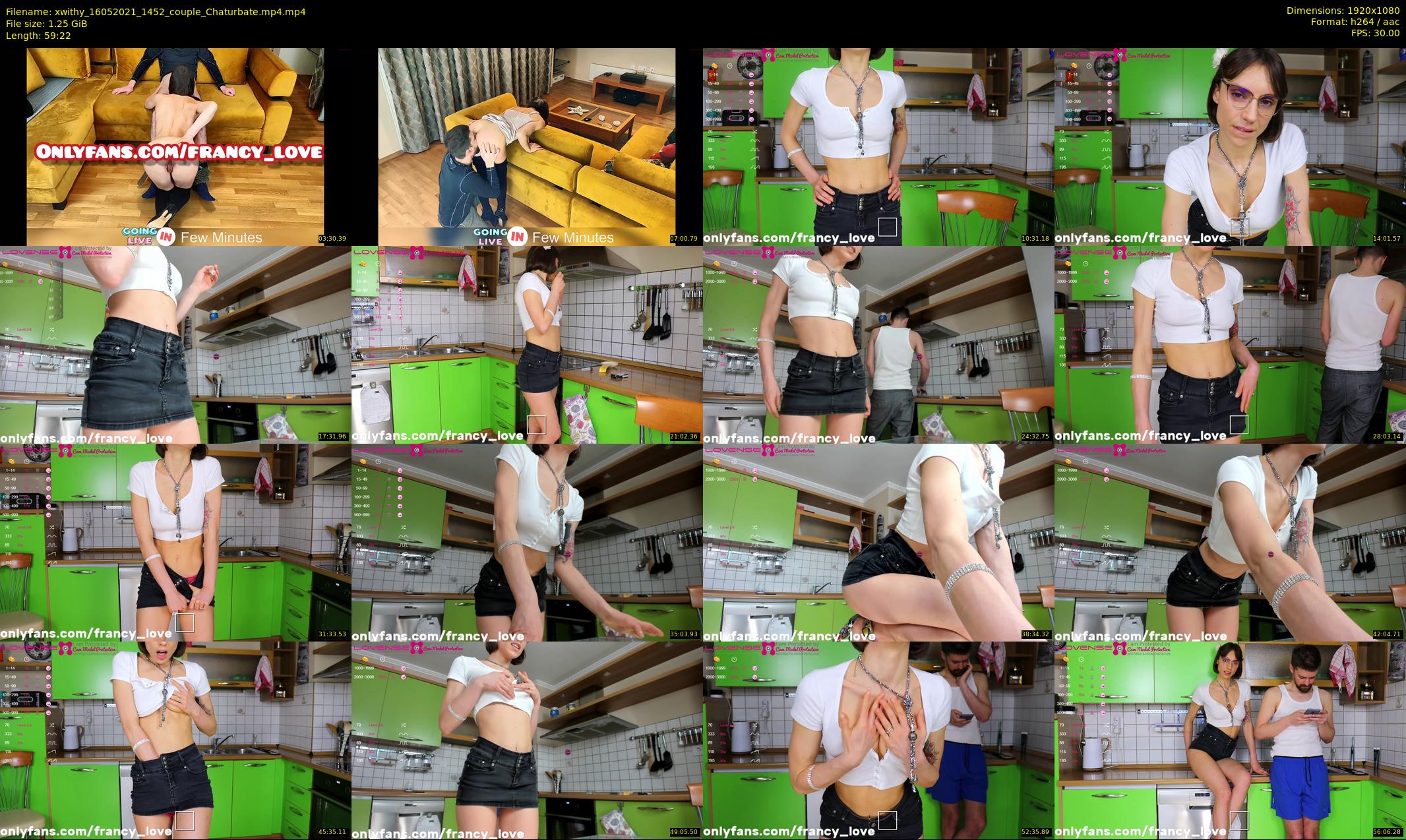 xwithy — 60 minute Chaturbate female cam show recording, 1080p, May 16, 2021