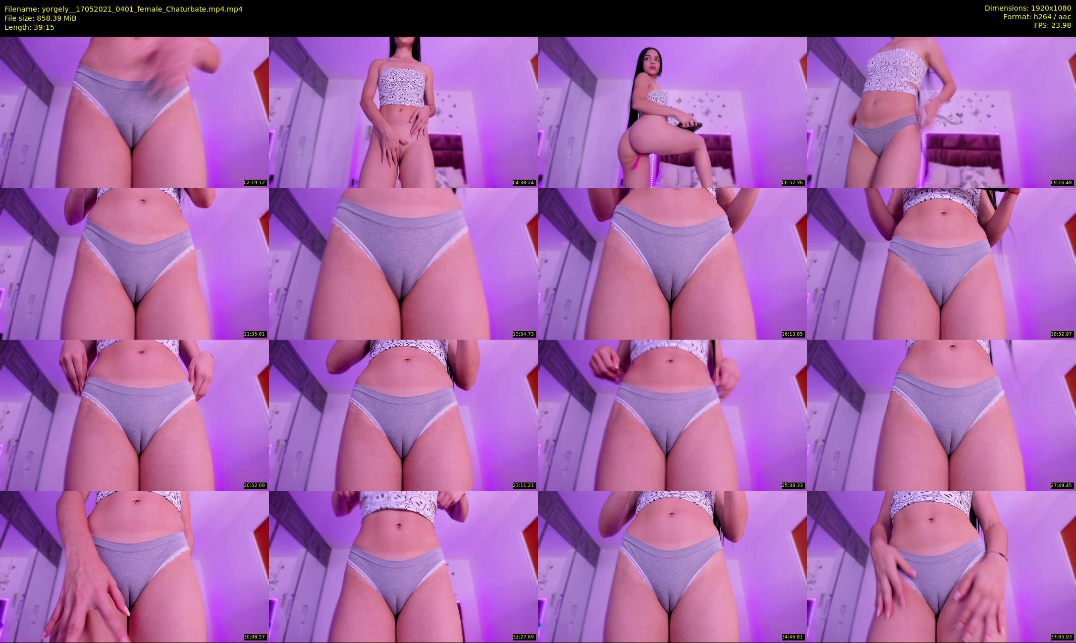 yorgely_ — 40 minute Chaturbate female cam show recording, 1080p, May 17, 2021