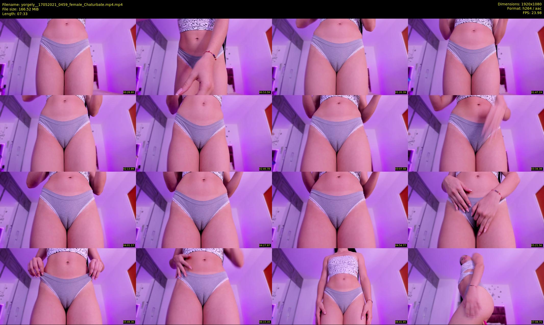 yorgely_ — 8 minute Chaturbate female cam show recording, 1080p, May 17, 2021