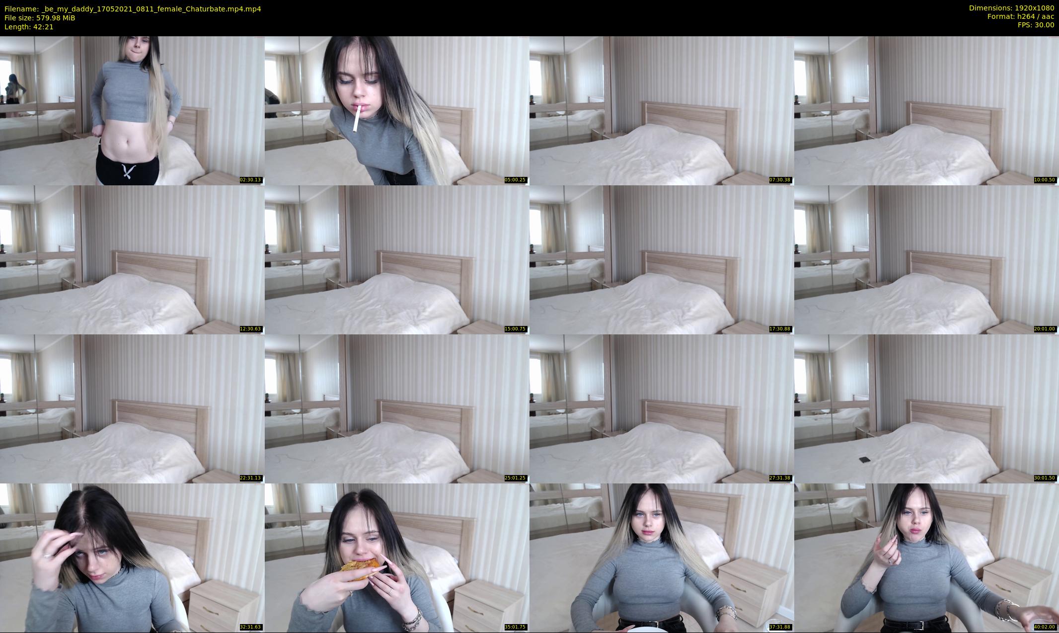 _be_my_daddy — 43 minute Chaturbate female cam show recording, 1080p, May 17, 2021