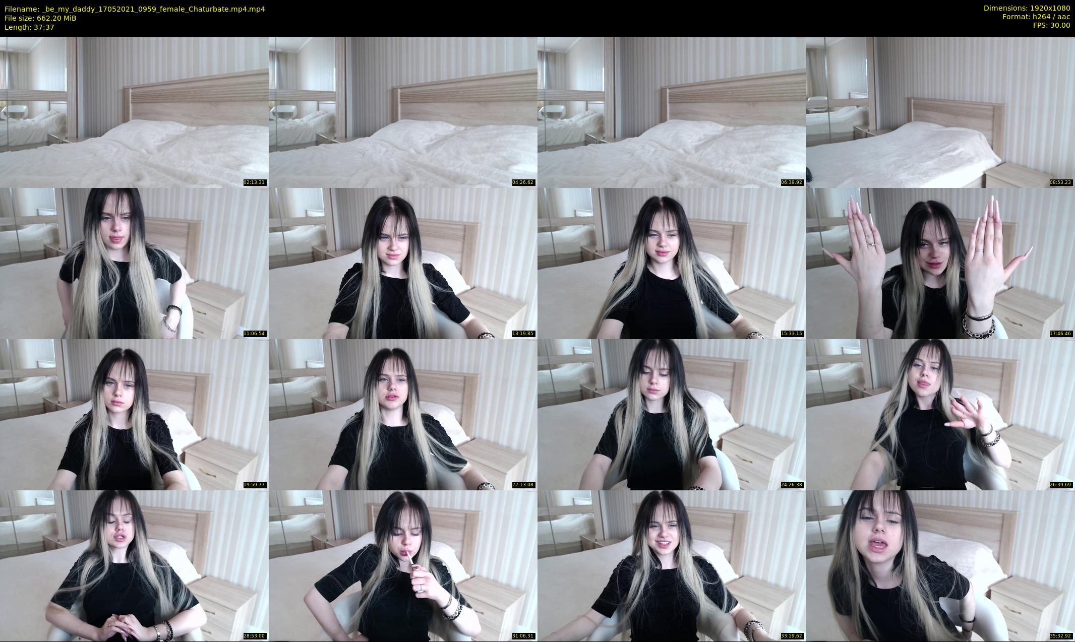 _be_my_daddy — 38 minute Chaturbate female cam show recording, 1080p, May 17, 2021