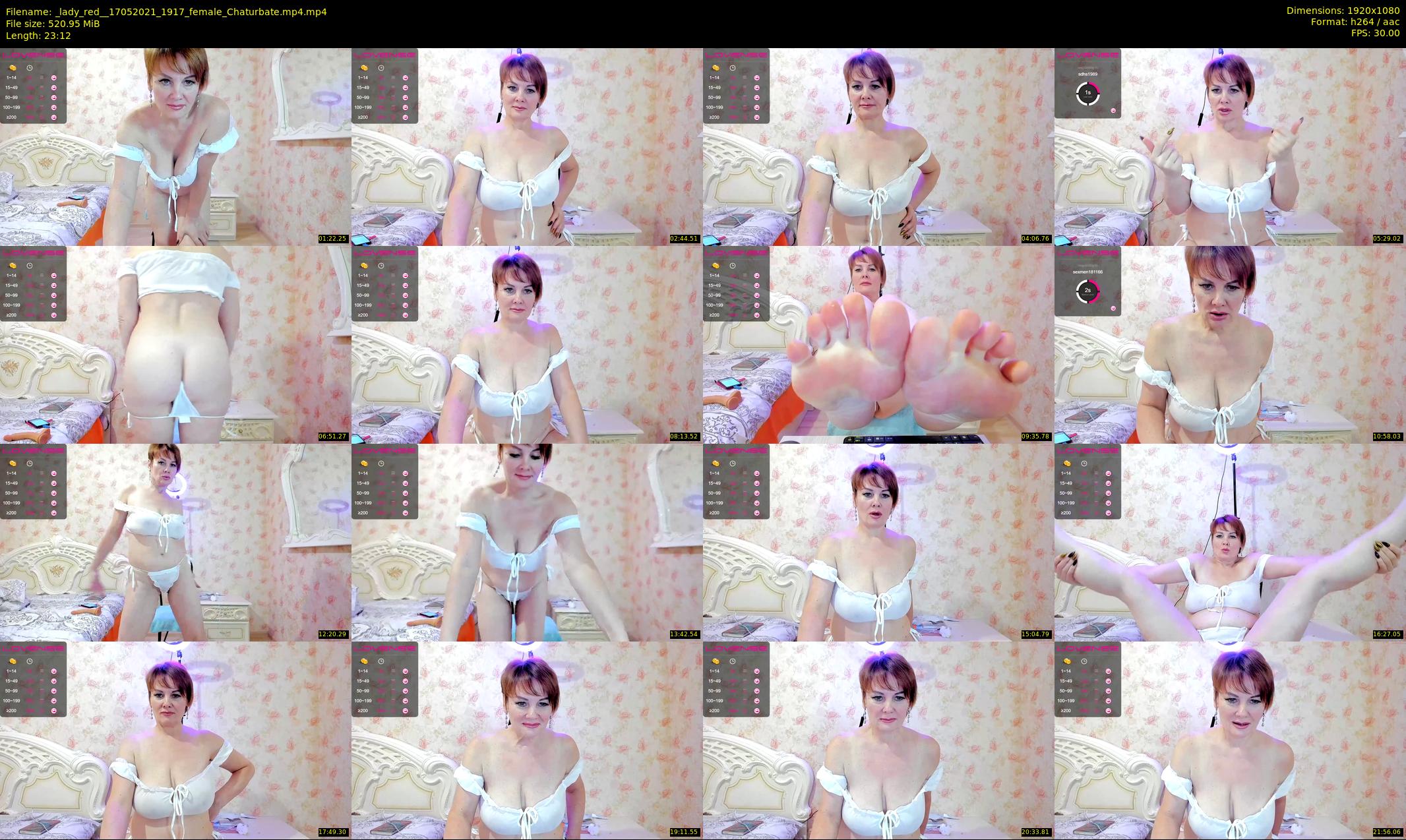 _lady_red_ — 24 minute Chaturbate female cam show recording, 1080p, May 17, 2021