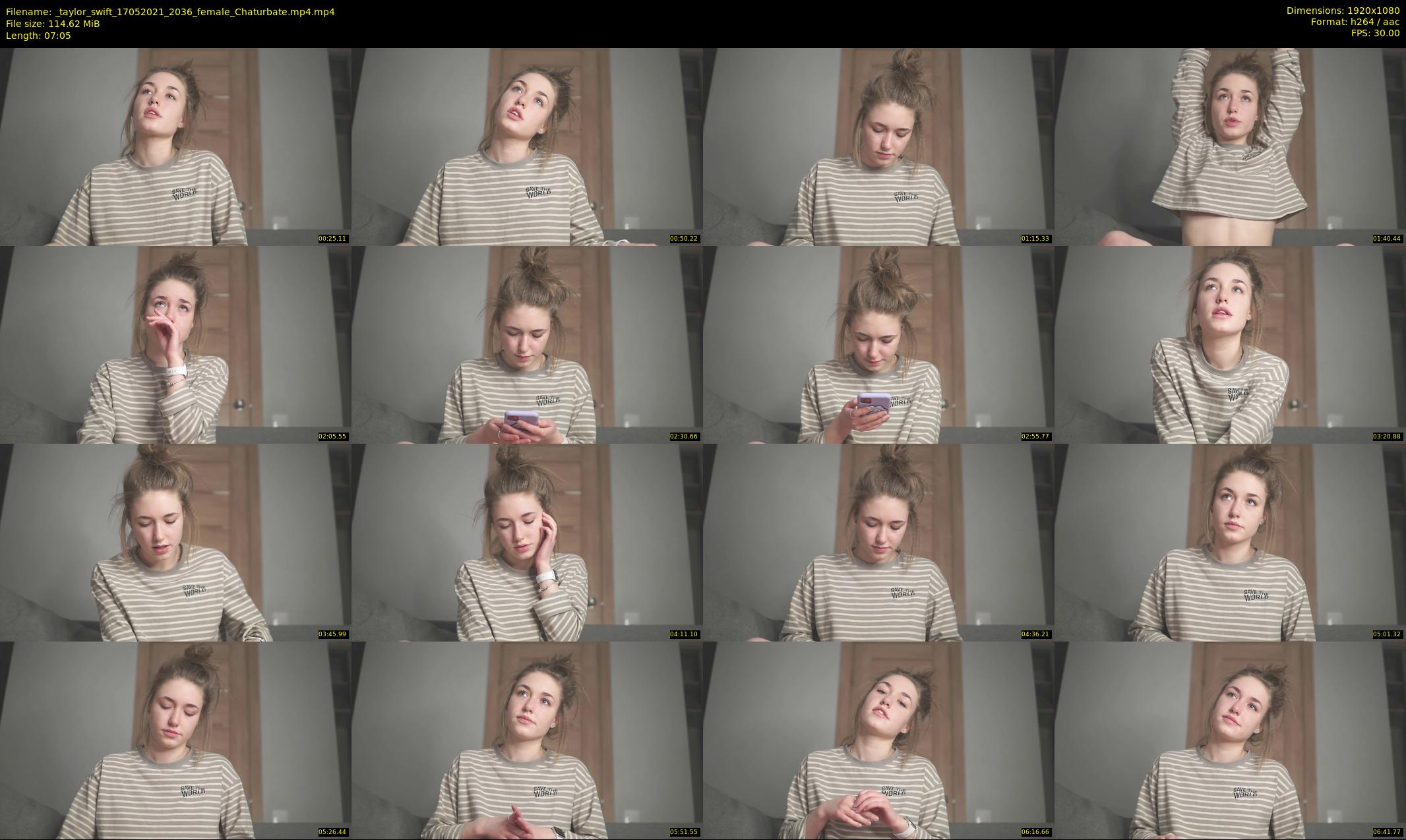 _taylor_swift — 8 minute Chaturbate female cam show recording, 1080p, May 17, 2021