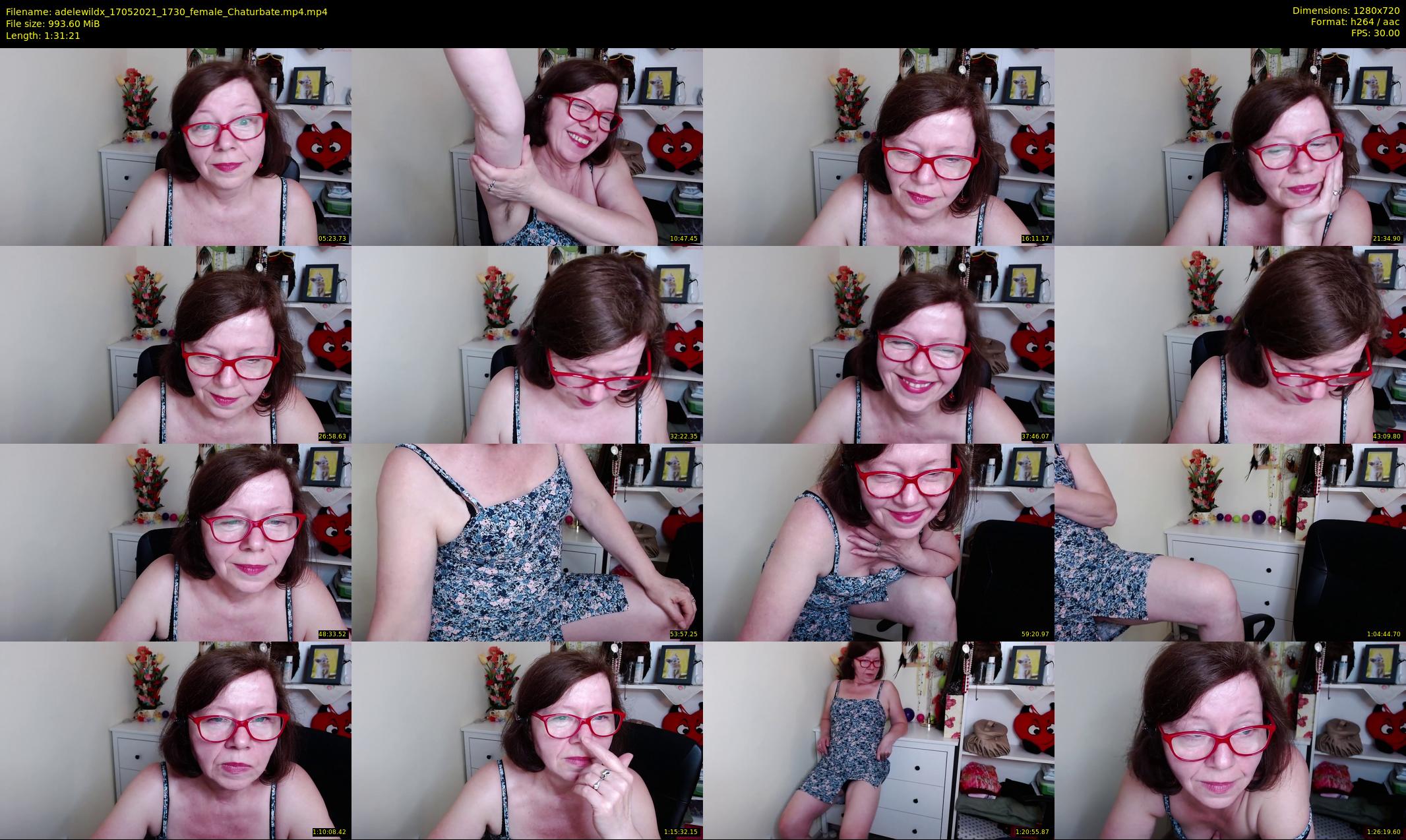 adelewildx — 92 minute Chaturbate female cam show recording, 720p, May 17, 2021