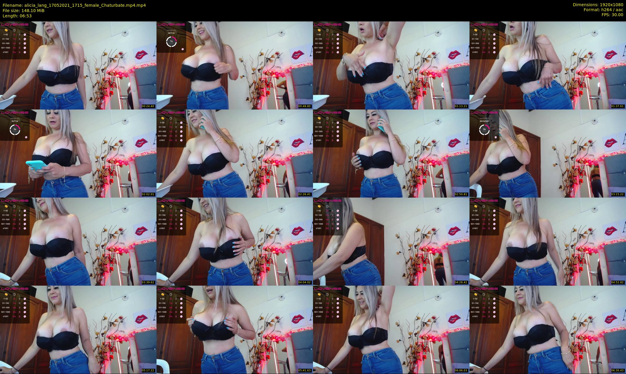 alicia_lang — 7 minute Chaturbate female cam show recording, 1080p, May 17, 2021