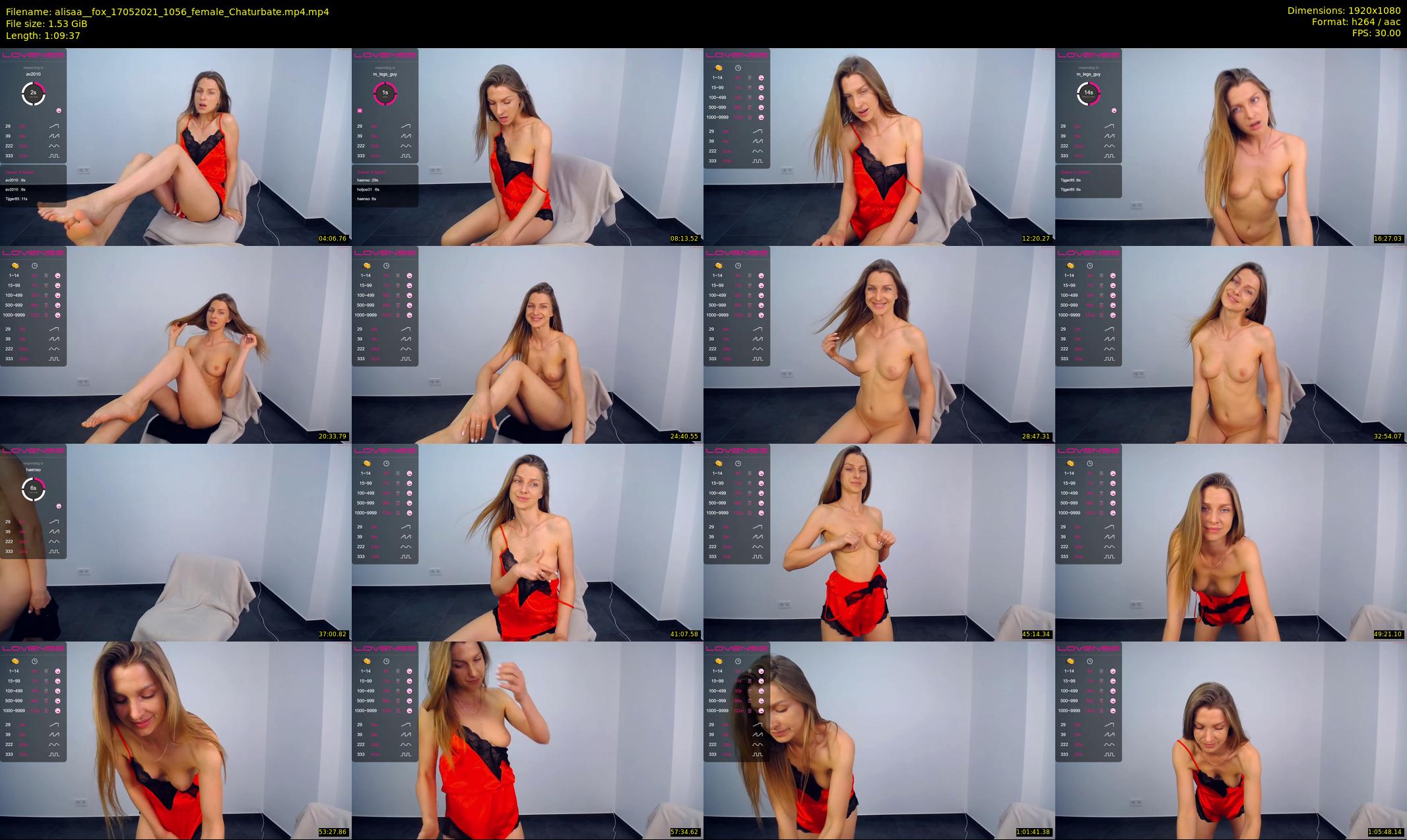 alisaa__fox — 70 minute Chaturbate female cam show recording, 1080p, May 17, 2021