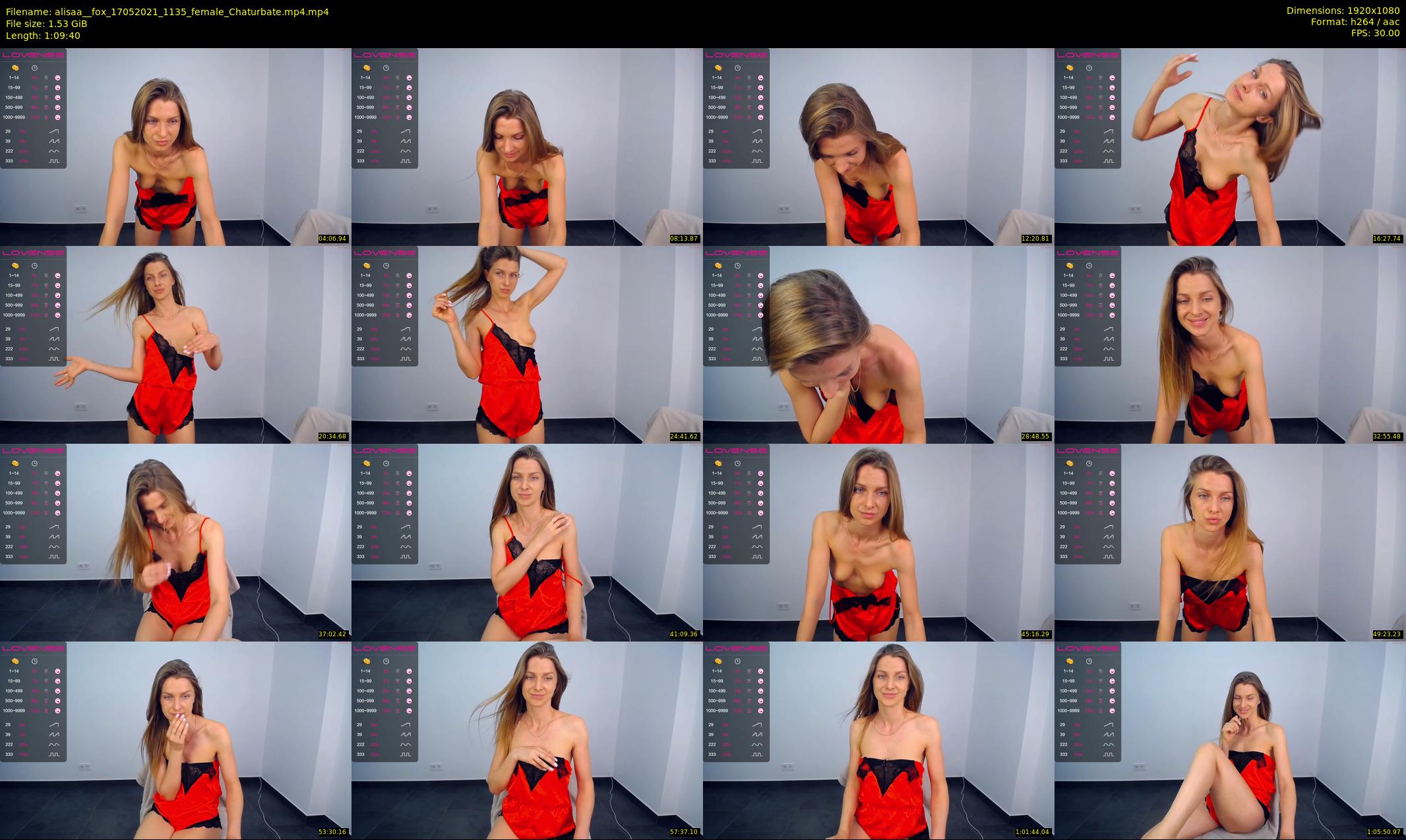 alisaa__fox — 70 minute Chaturbate female cam show recording, 1080p, May 17, 2021