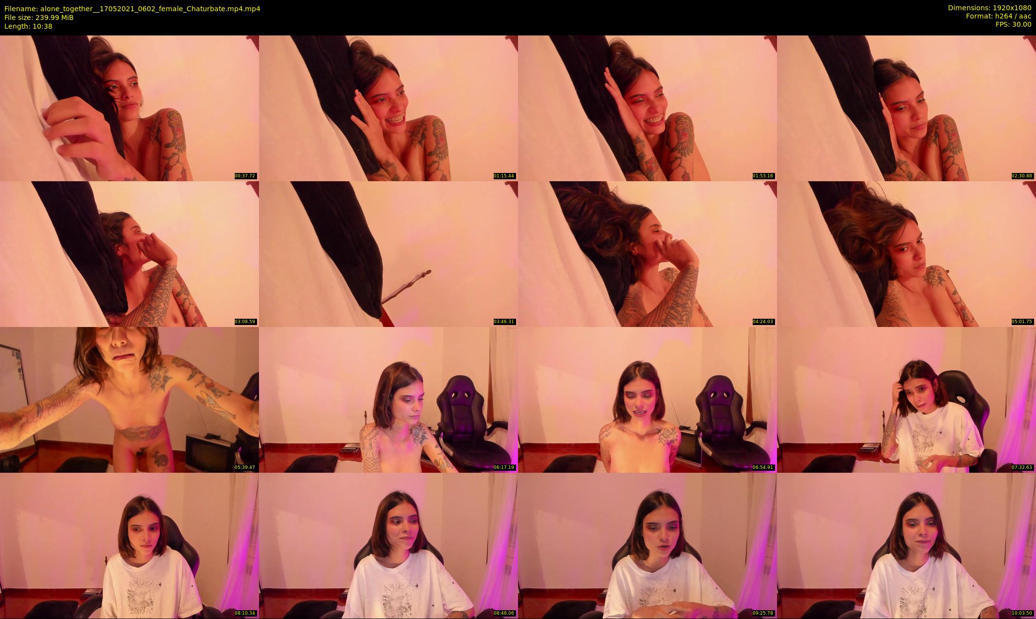alone_together_ — 11 minute Chaturbate female cam show recording, 1080p, May 17, 2021