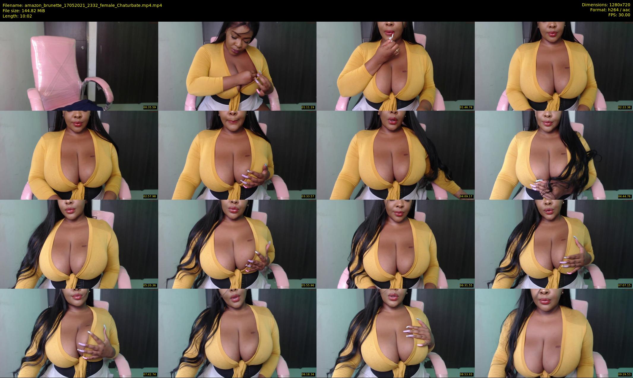 amazon_brunette — 11 minute Chaturbate female cam show recording, 720p, May 17, 2021