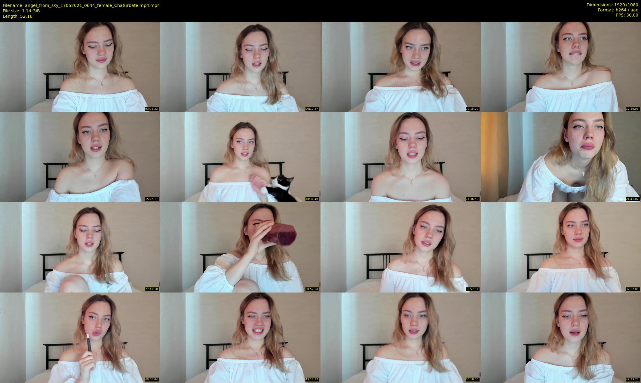 angel_from_sky — 53 minute Chaturbate female cam show recording, 1080p, May 17, 2021