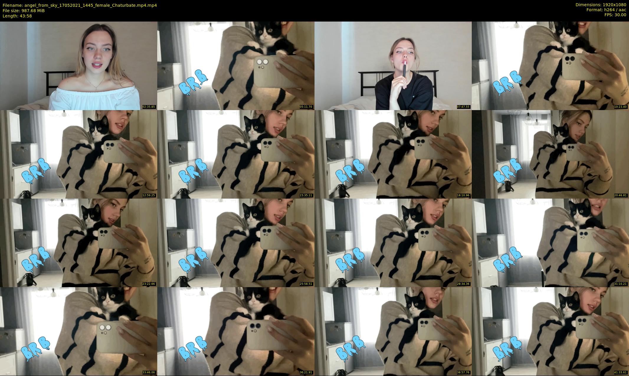angel_from_sky — 44 minute Chaturbate female cam show recording, 1080p, May 17, 2021