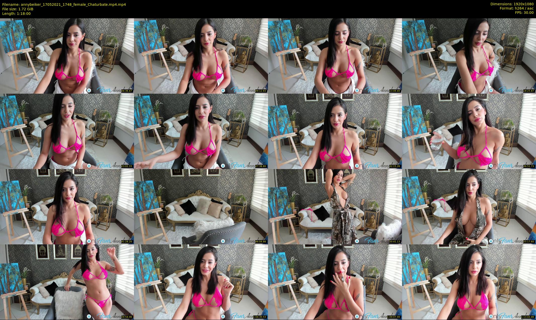 annybeiker — 78 minute Chaturbate female cam show recording, 1080p, May 17, 2021