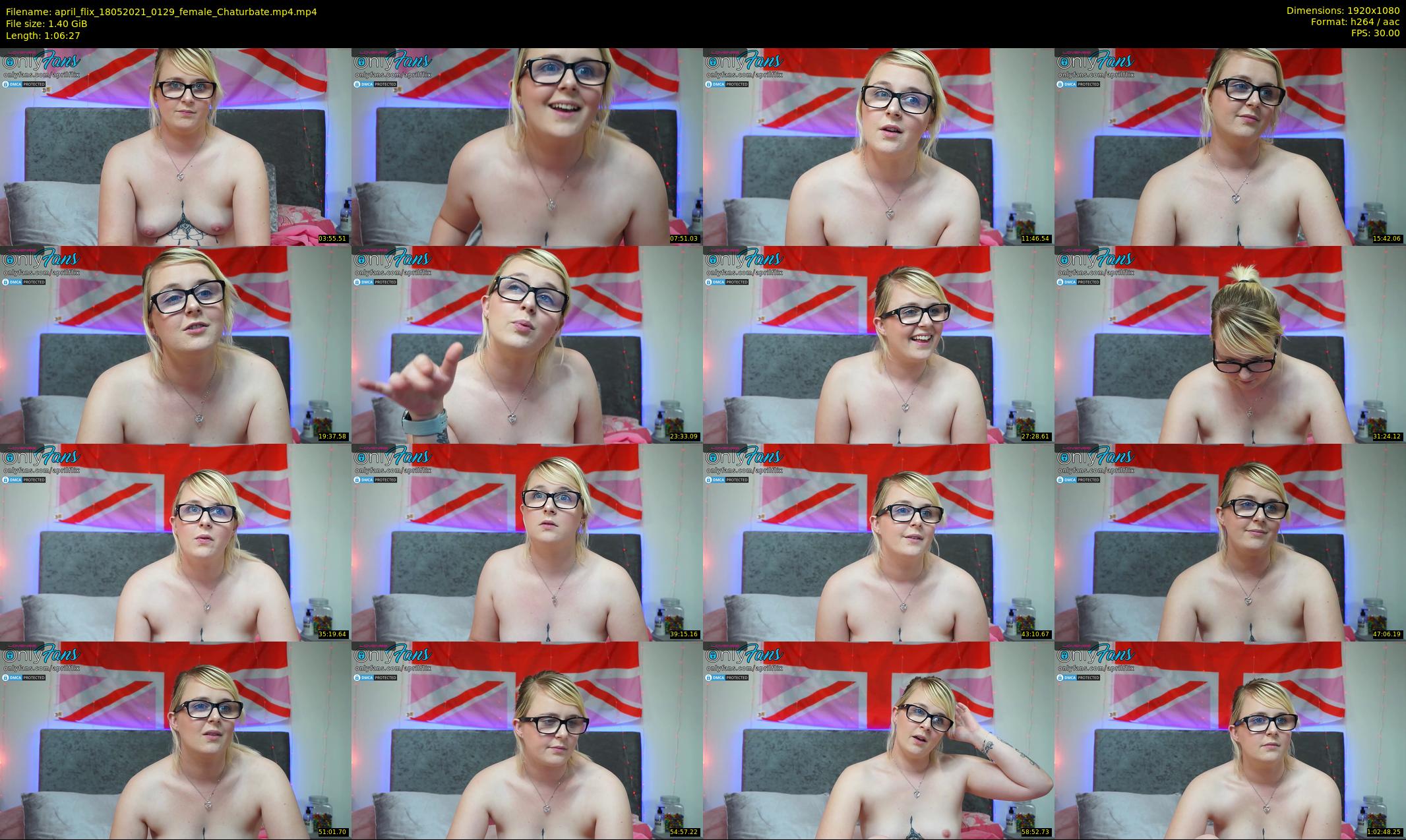 april_flix — 67 minute Chaturbate female cam show recording, 1080p, May 18, 2021
