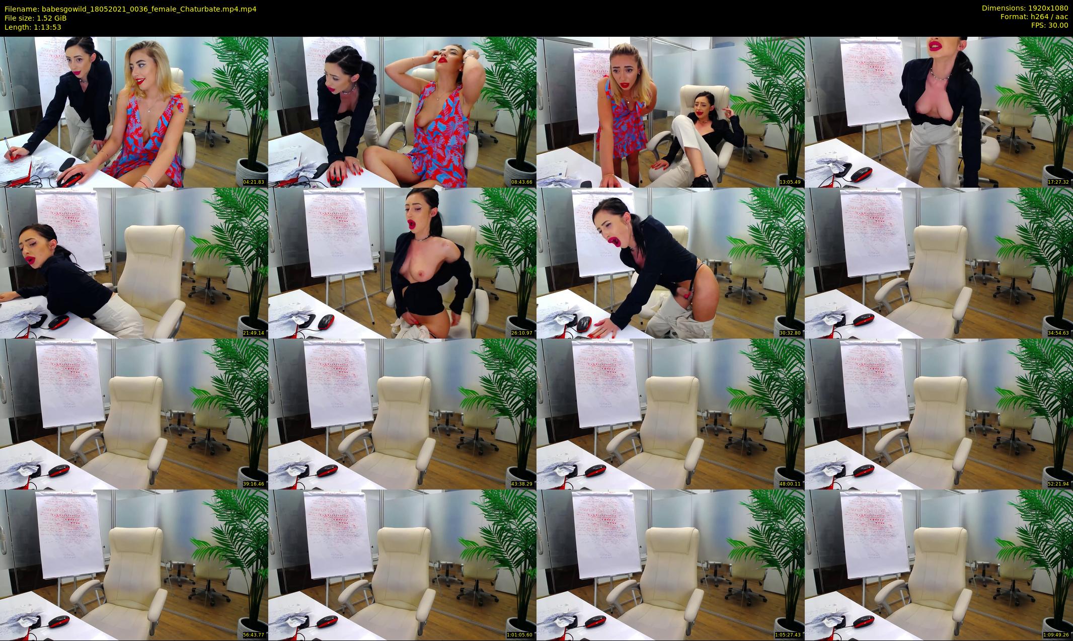 babesgowild — 74 minute Chaturbate couple cam show recording, 1080p, May 18, 2021